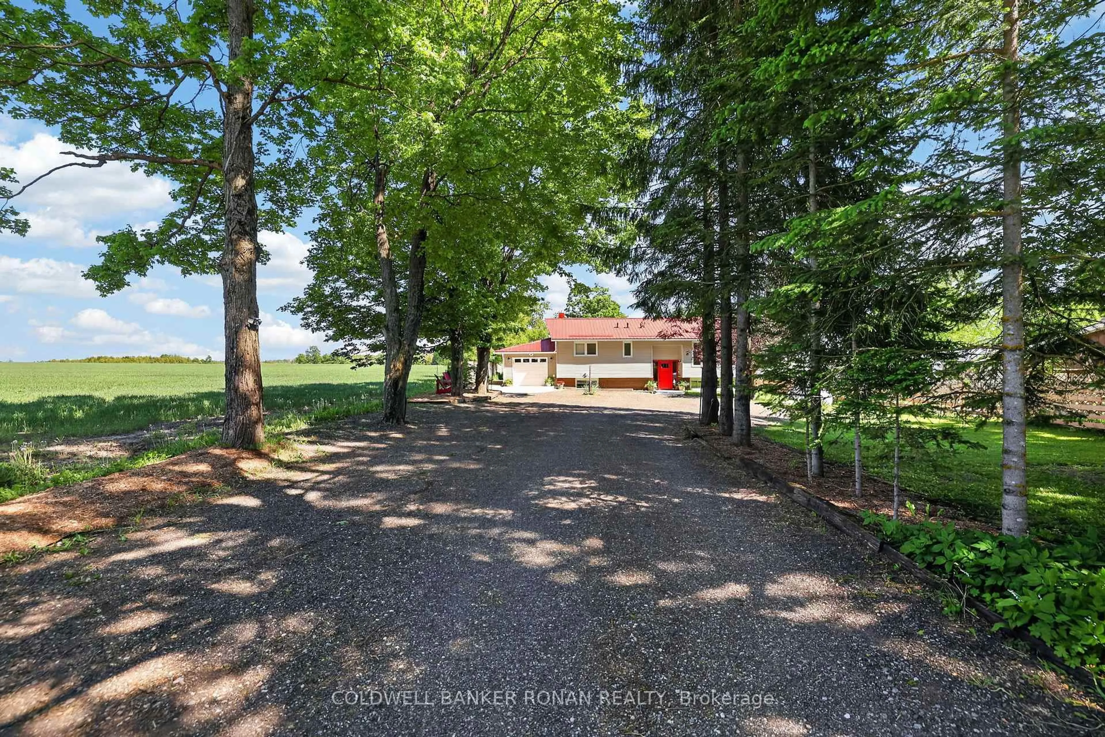 A pic from outside/outdoor area/front of a property/back of a property/a pic from drone, unknown for 681170 260 Sdrd, Melancthon Ontario L9V 2M8