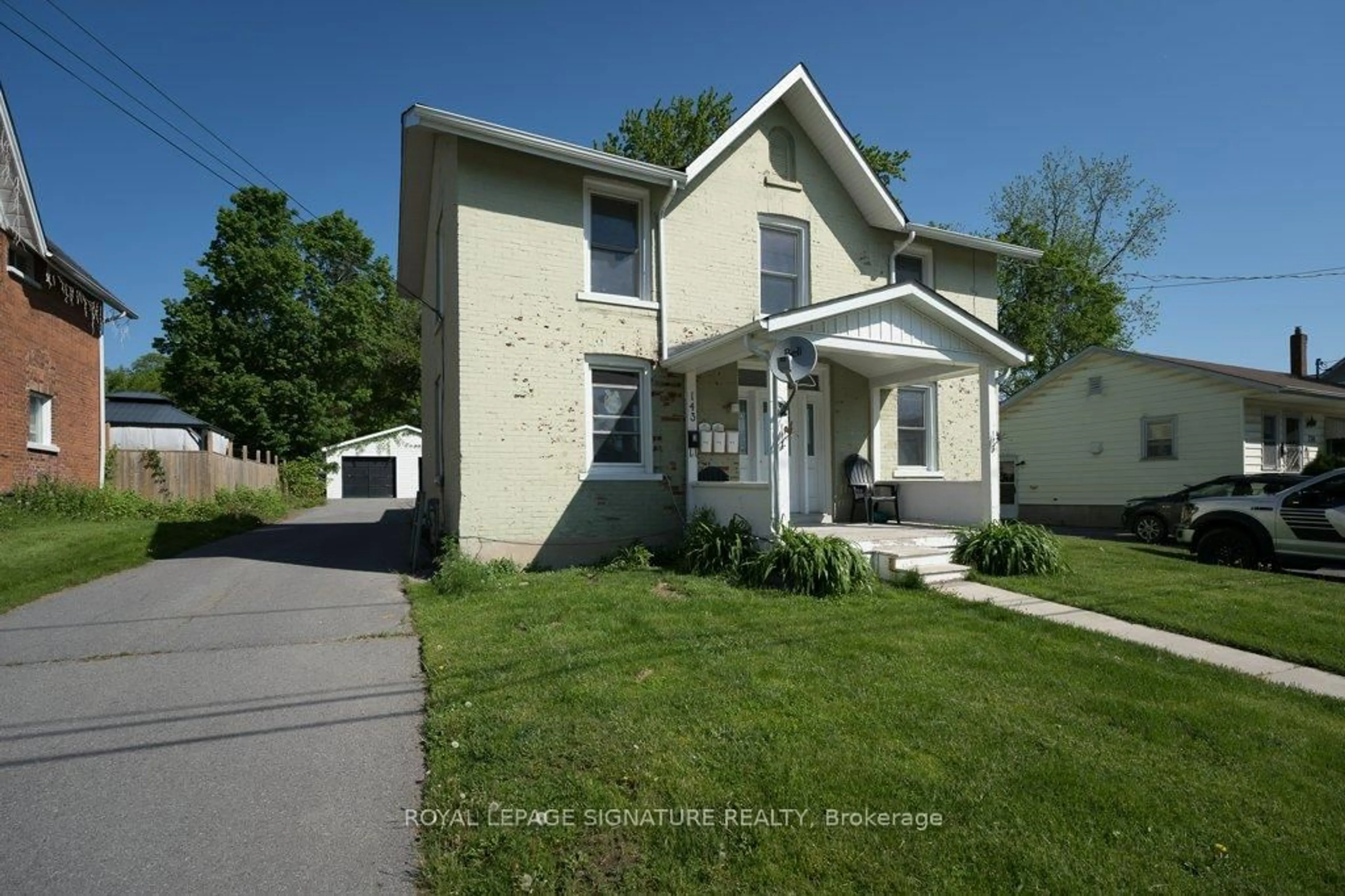 Home with vinyl exterior material, street for 143 Dundas St, Greater Napanee Ontario K7R 2A2