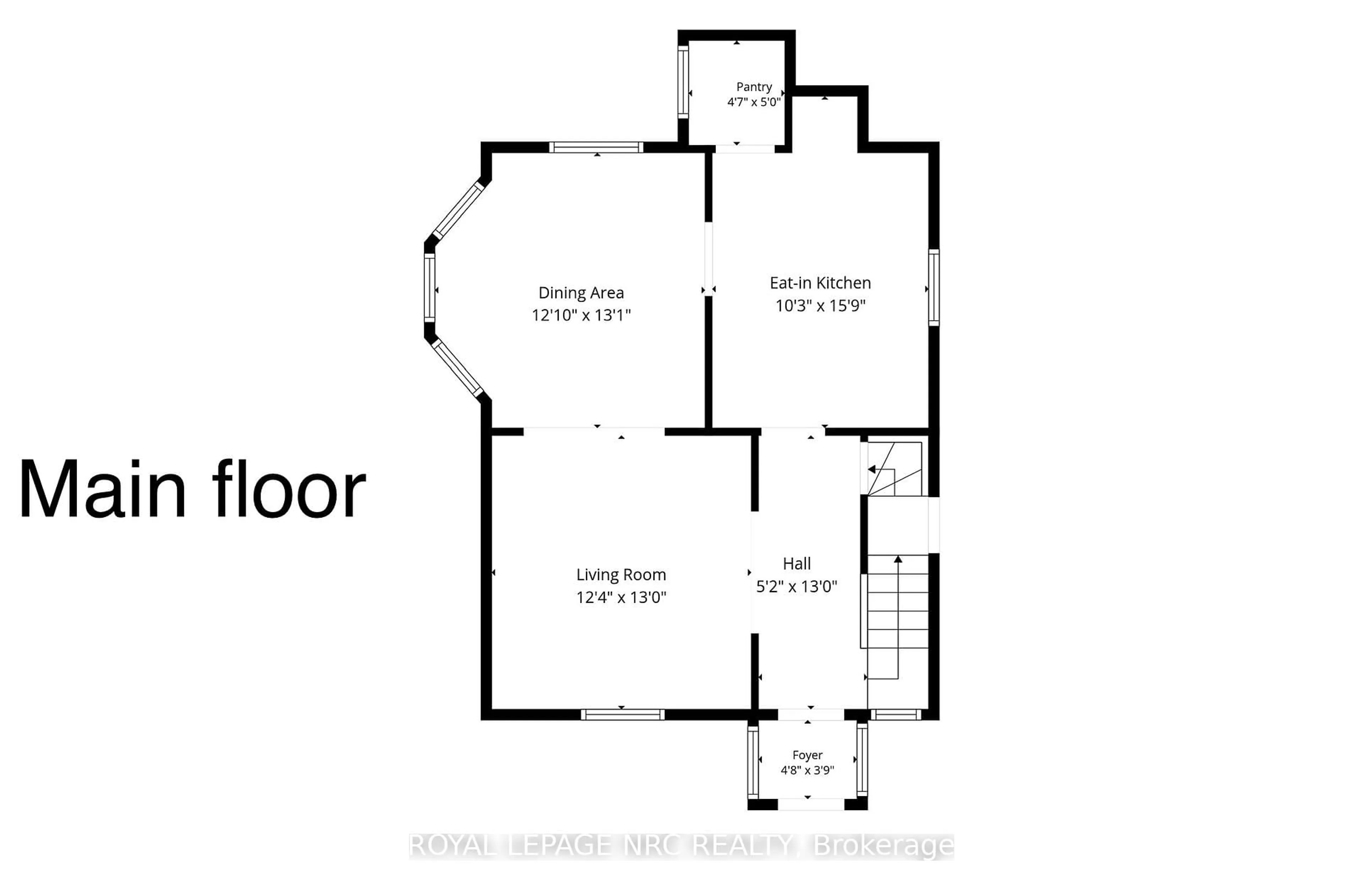 Floor plan for 4719 Epworth Circ, Niagara Falls Ontario L2E 1C7