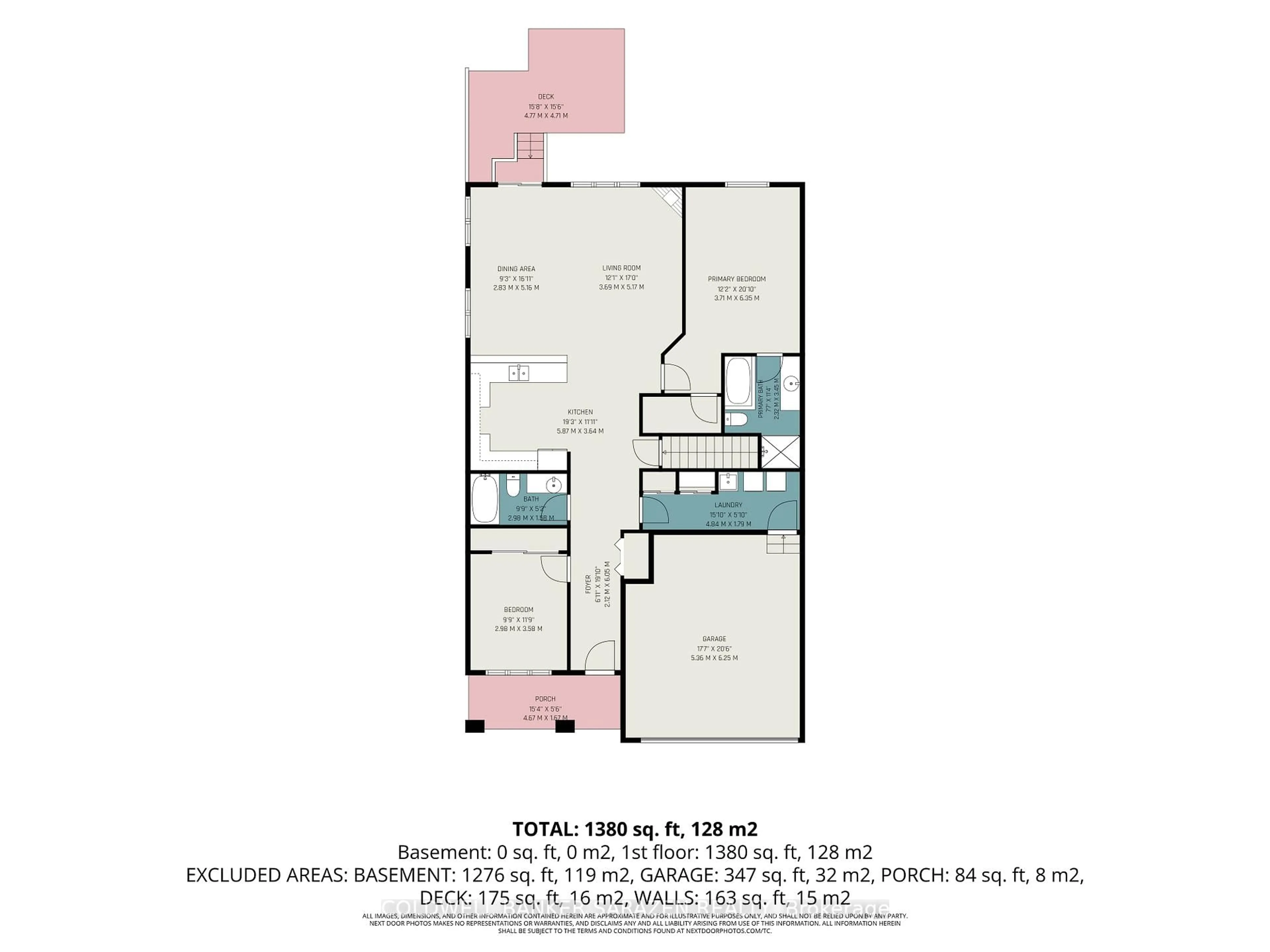 Floor plan for 31 Gordon Fergusson Pl, Arnprior Ontario K7S 0G3