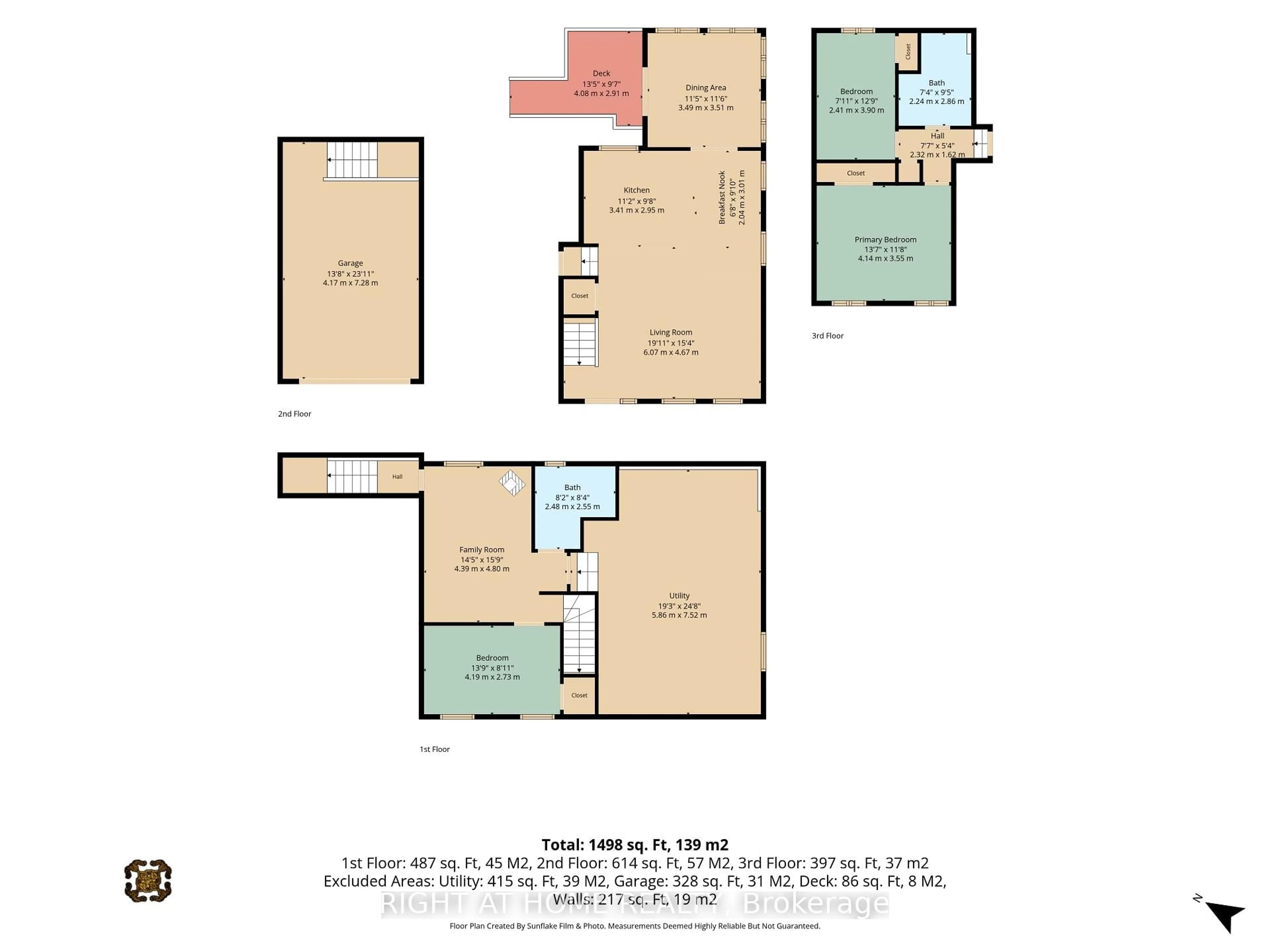 Floor plan for 73 Castlebeau St, Russell Ontario K0A 1W0
