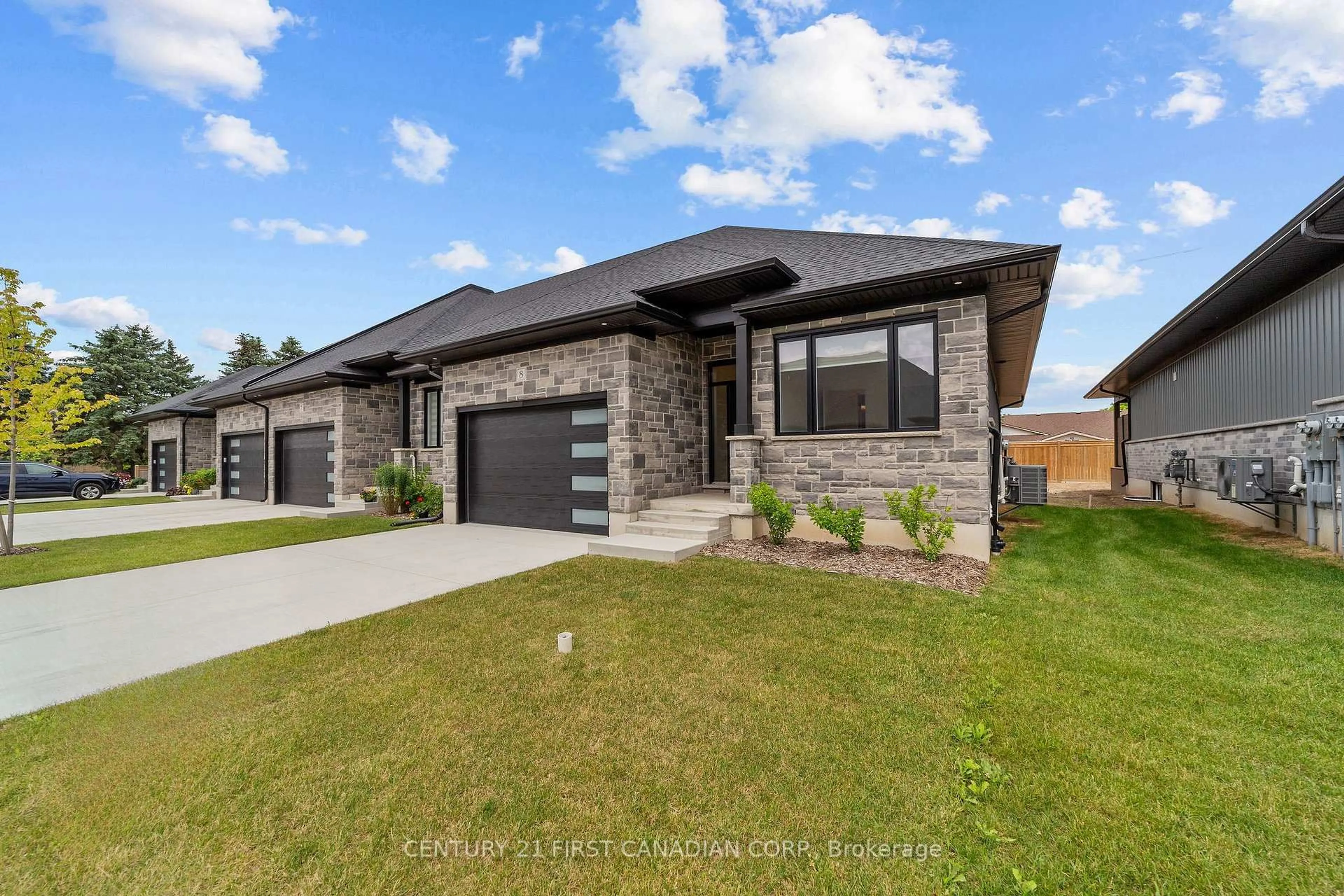 Home with brick exterior material, street for 32 Postma Cres #12, North Middlesex Ontario N0M 1A0