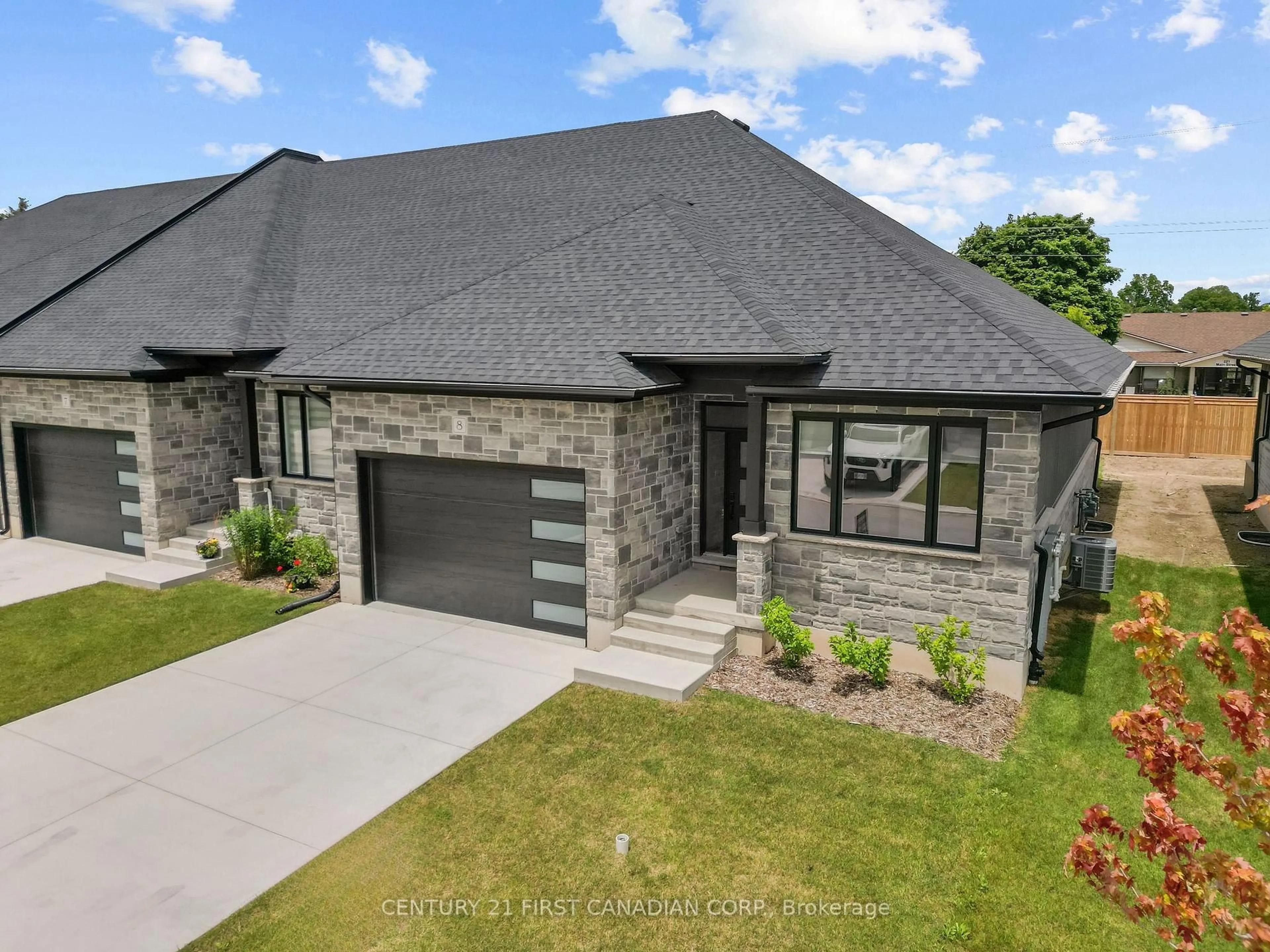 Home with brick exterior material, street for 32 Postma Cres #12, North Middlesex Ontario N0M 1A0