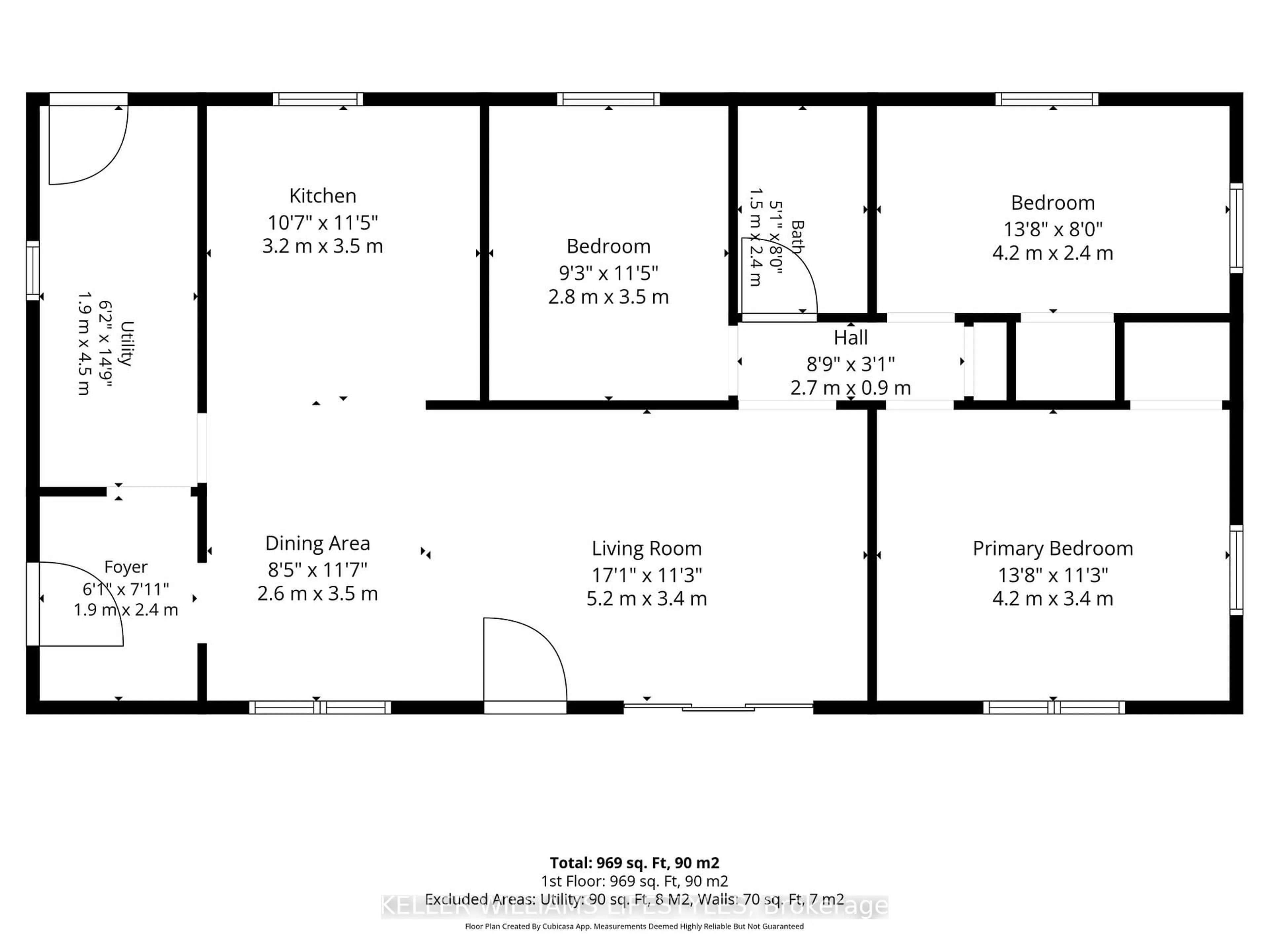 Floor plan for 100 Lemuel St, Chatham-Kent Ontario N0P 2K0