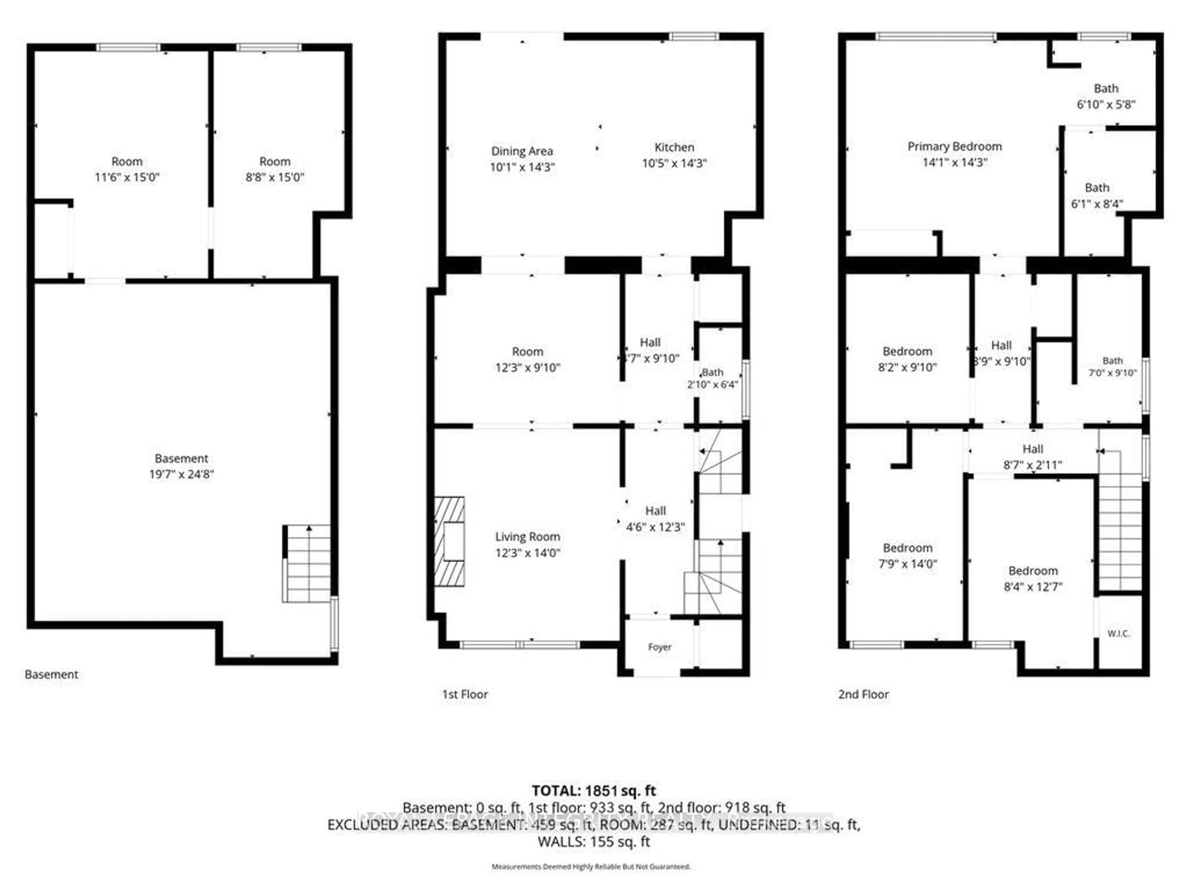 Floor plan for 318 Somerset St, Ottawa Ontario K1N 6W3
