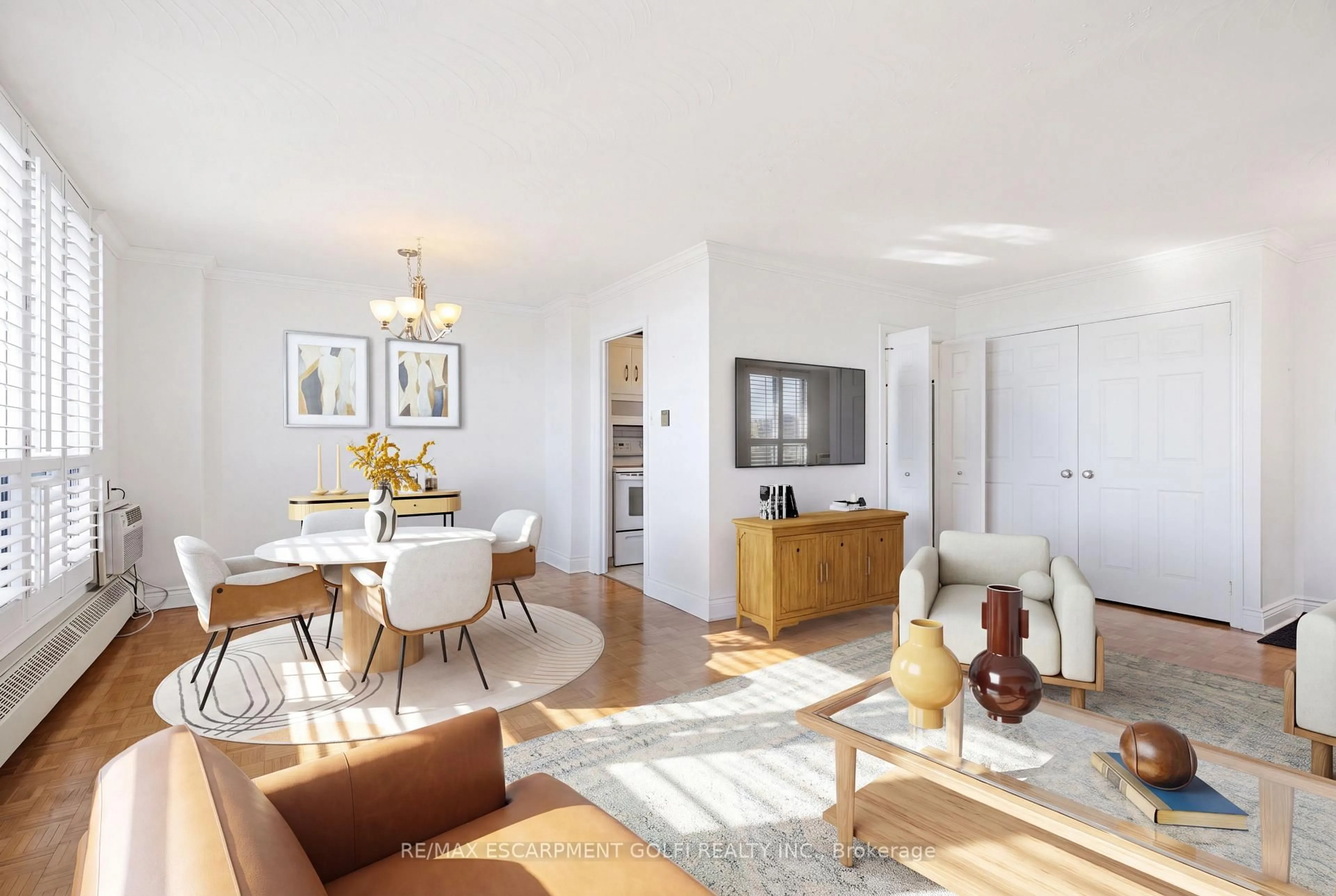 Living room with furniture, unknown for 15 Towering Heights Blvd #1005, St. Catharines Ontario L2T 3G7