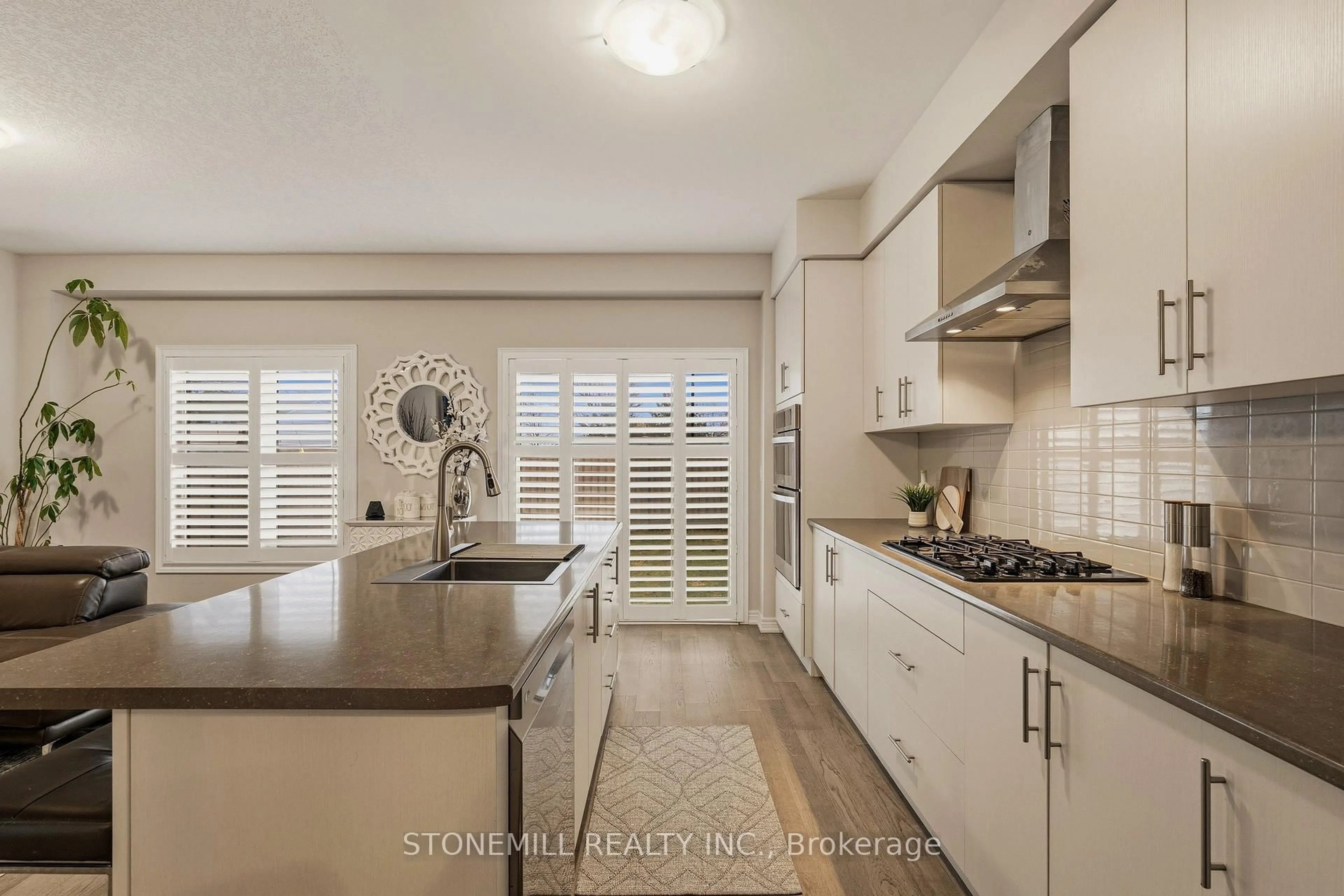 Contemporary kitchen, ceramic/tile floor for 78 Starling Dr, Hamilton Ontario L9A 2P5