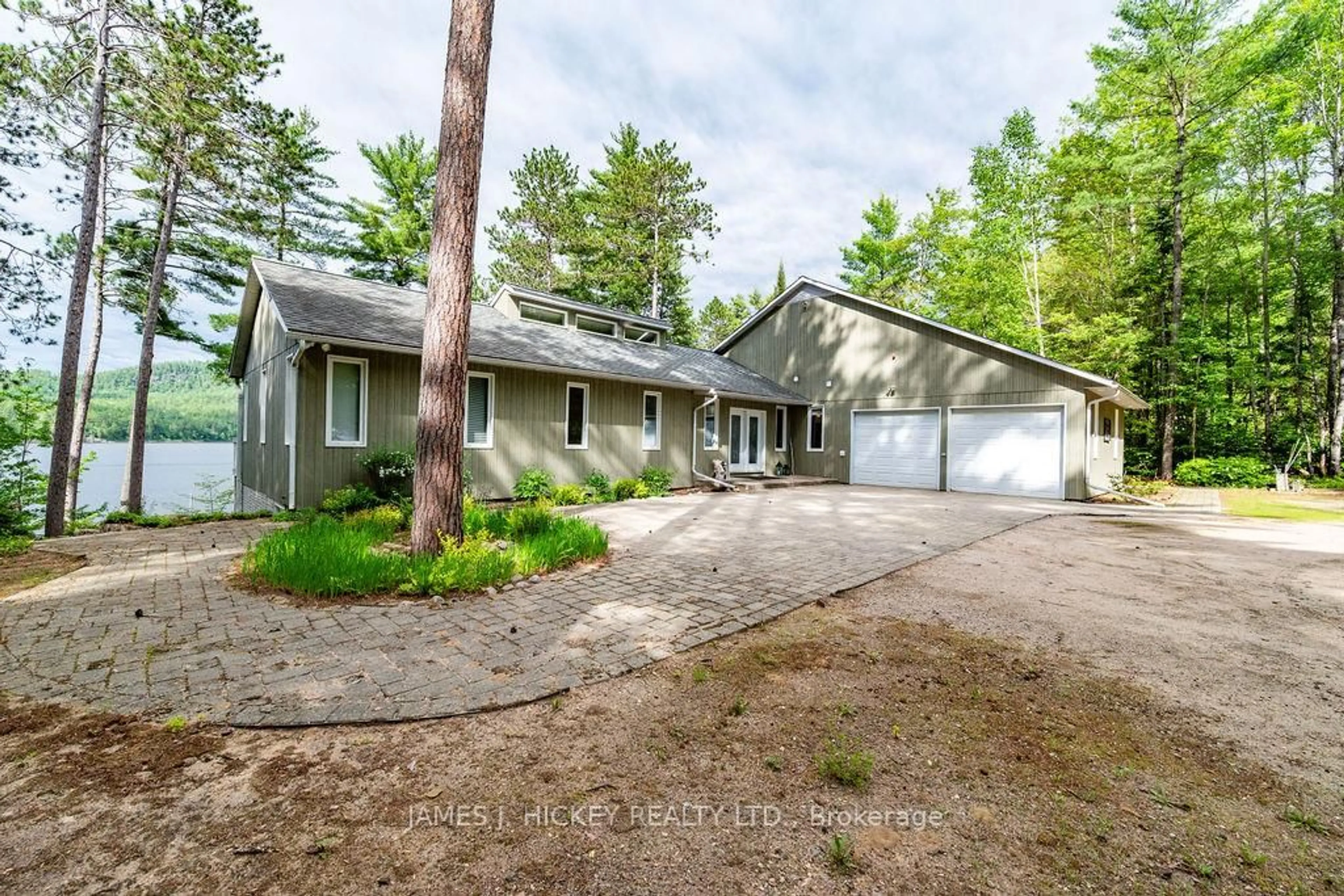 A pic from outside/outdoor area/front of a property/back of a property/a pic from drone, street for 35732B HWY 17 West Highway, Deep River Ontario K0J 1P0