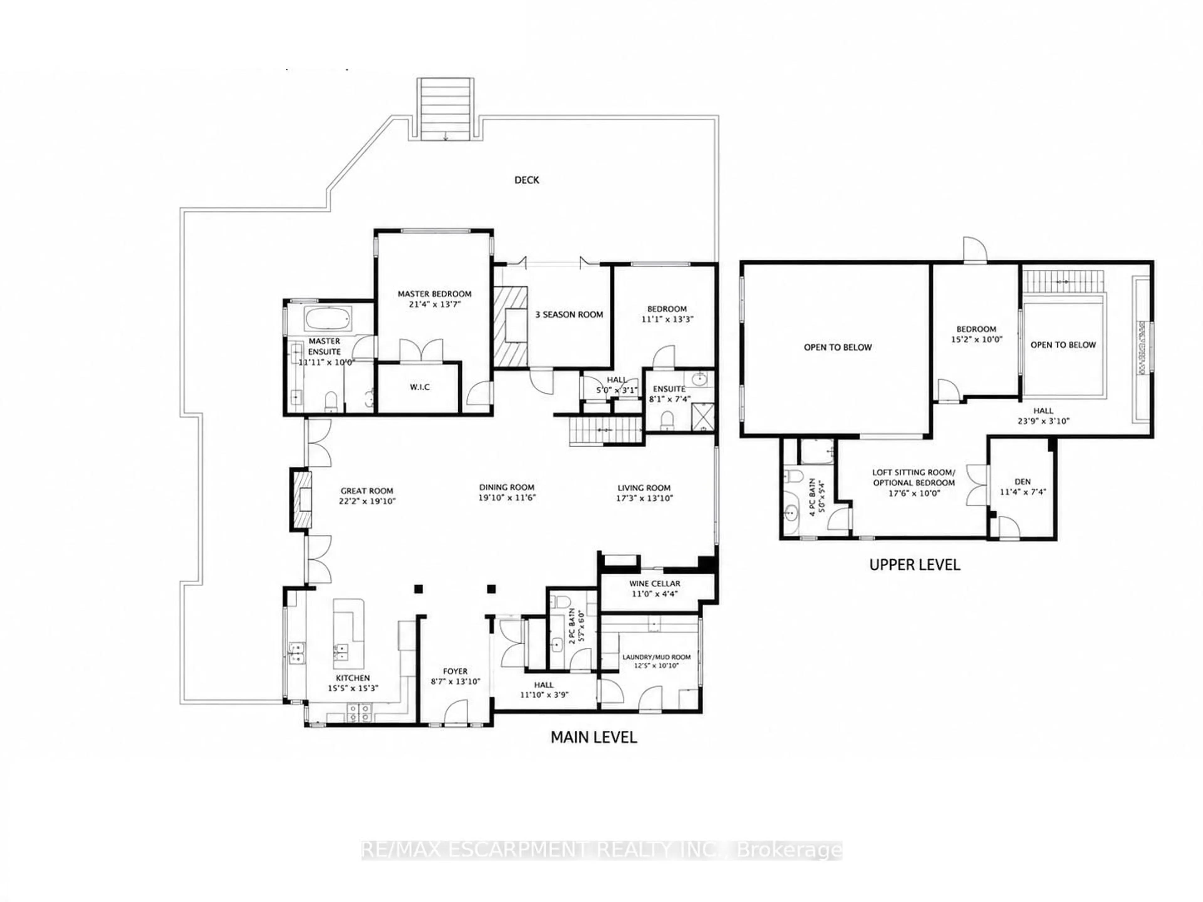 Floor plan for 344 Mountain Brow Rd, Hamilton Ontario L7P 5A3