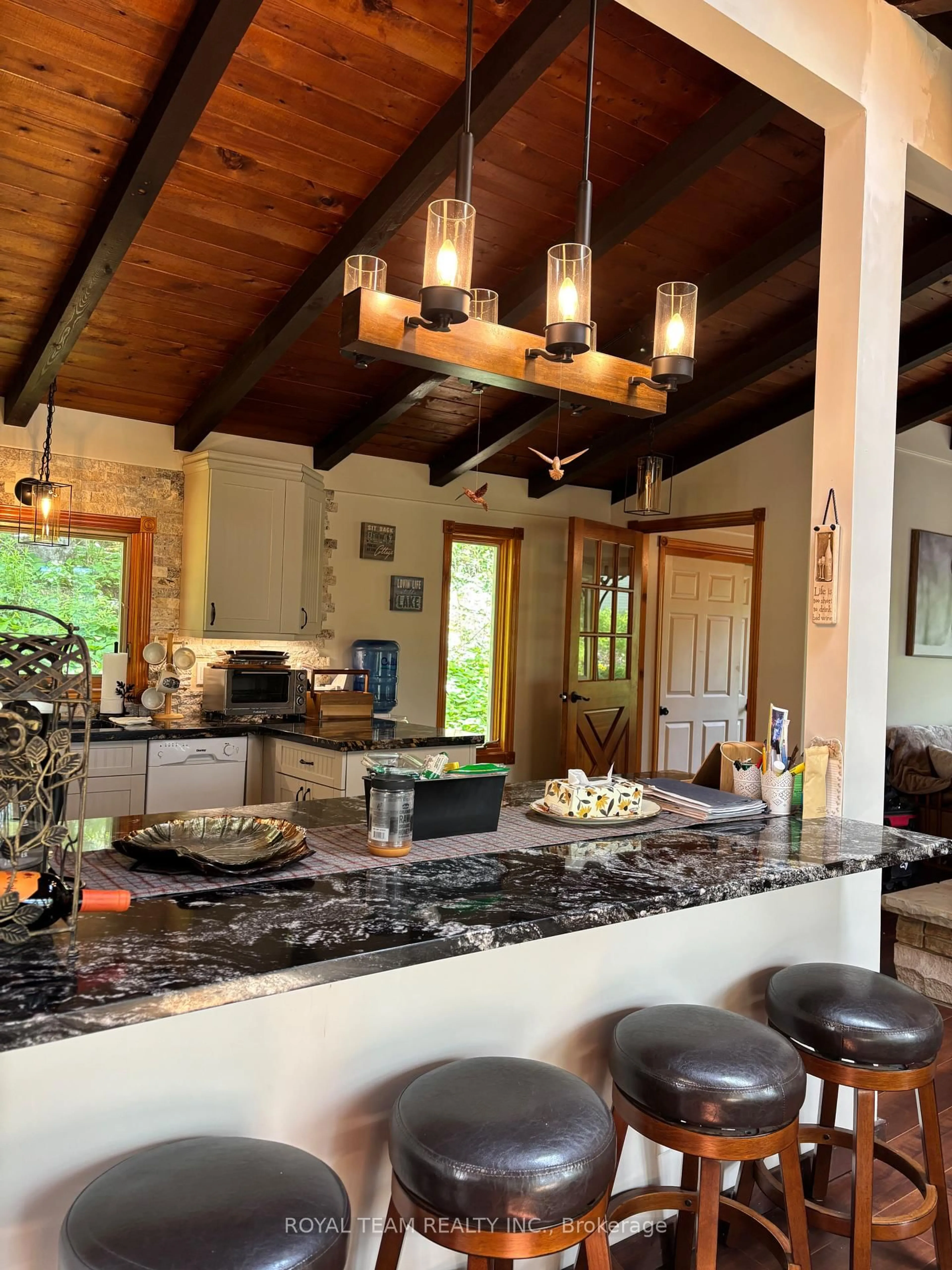 Open concept kitchen, unknown for 1851 DEEP BAY Rd, Minden Hills Ontario K0M 2L1