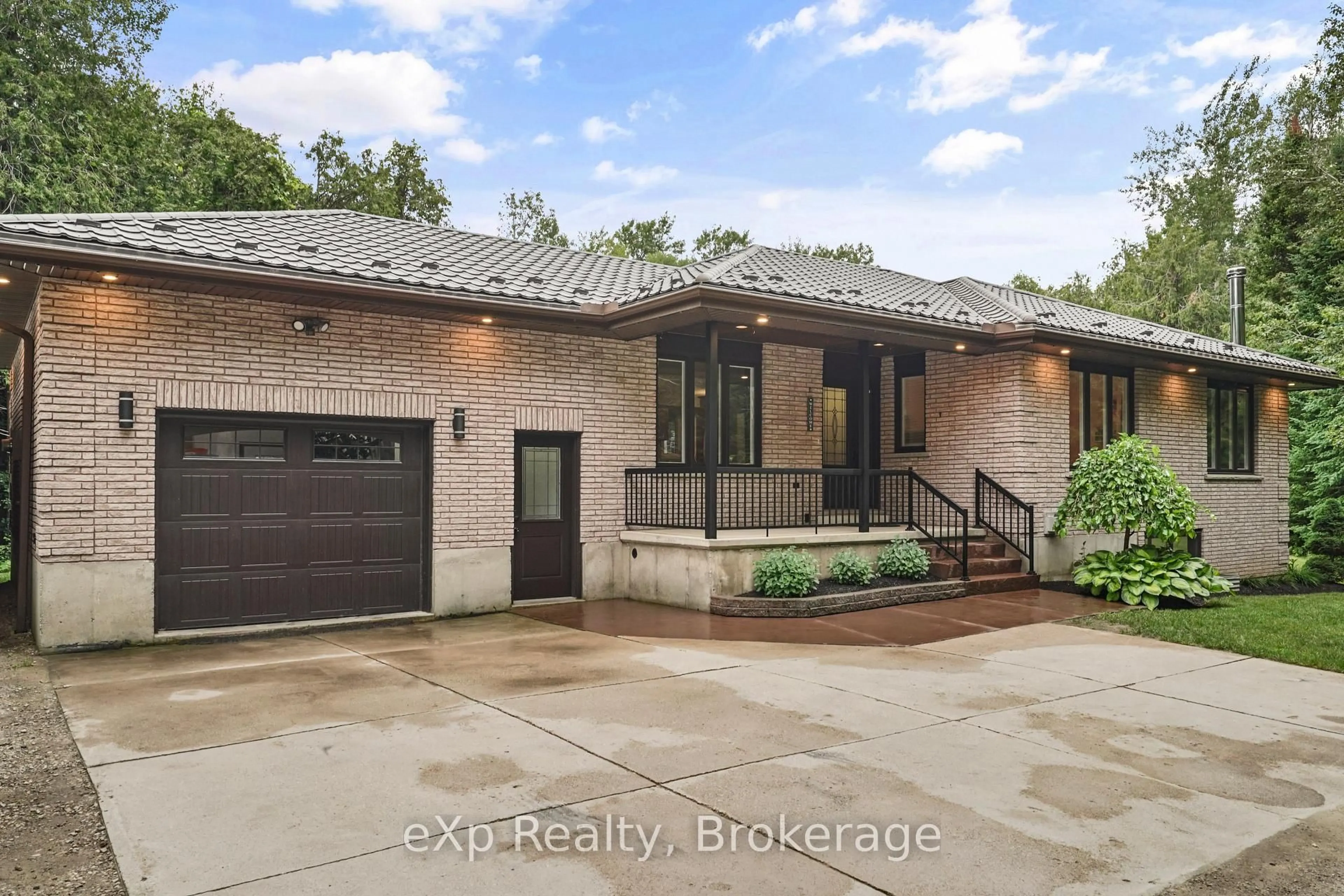 Home with brick exterior material, street for 1509 Cedar Spring Rd, Woolwich Ontario N3B 2Z1