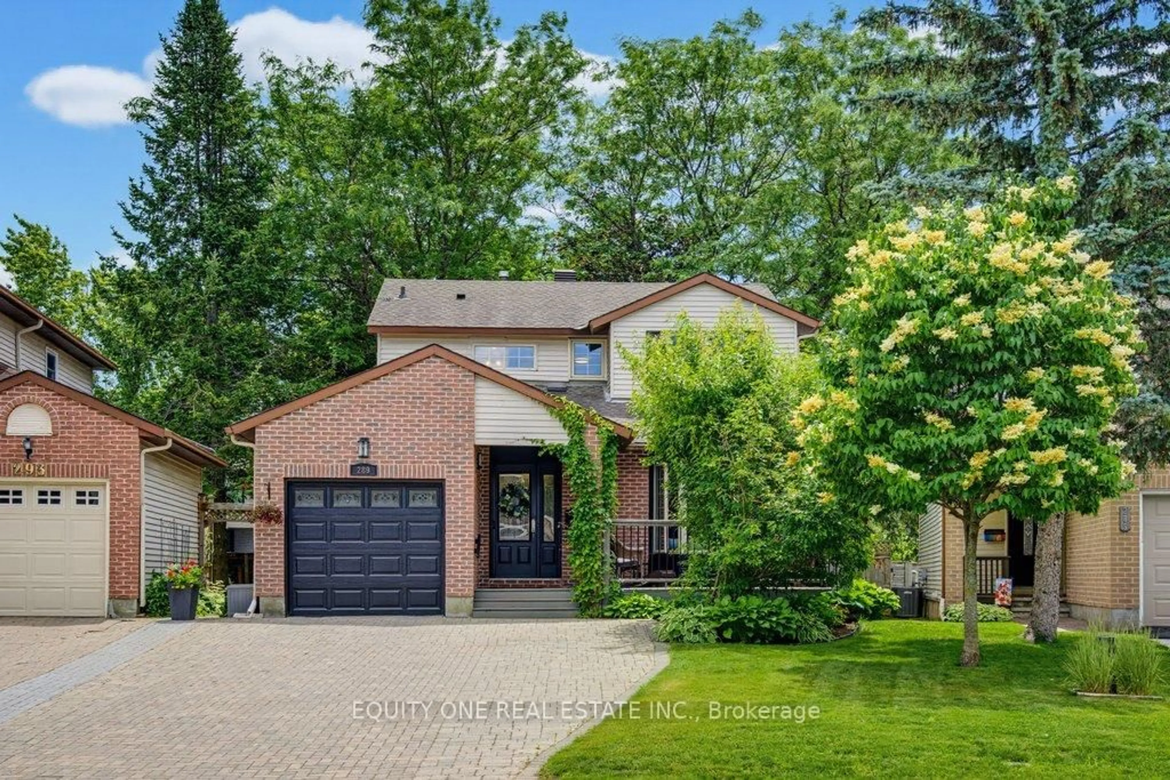 Home with brick exterior material, street for 289 Du Grand Bois Ave, Orleans Ontario K1E 2S8