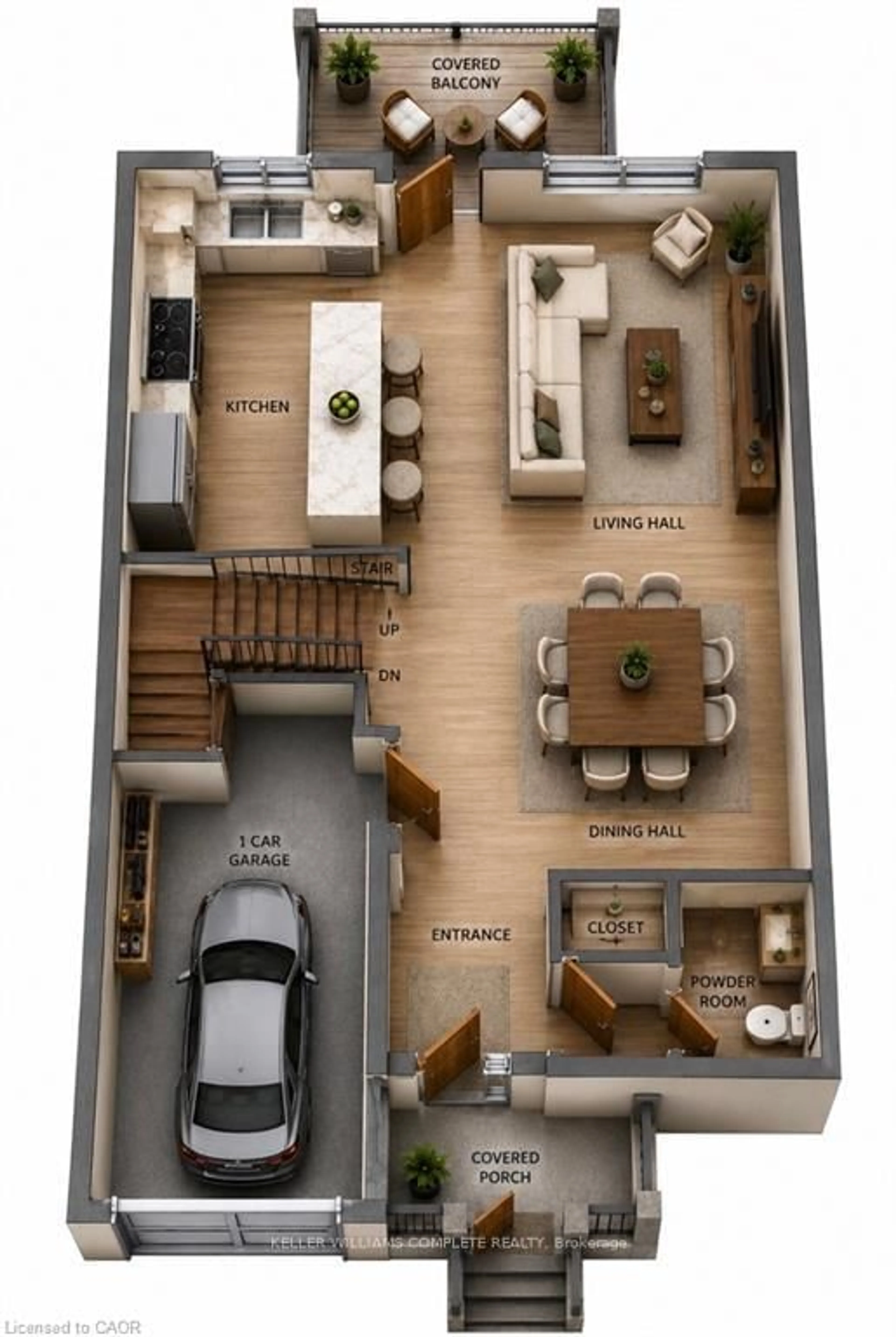 Floor plan for LOT 6 WALKOUT SOUTHBANK Dr, Bracebridge Ontario P1L 1G2