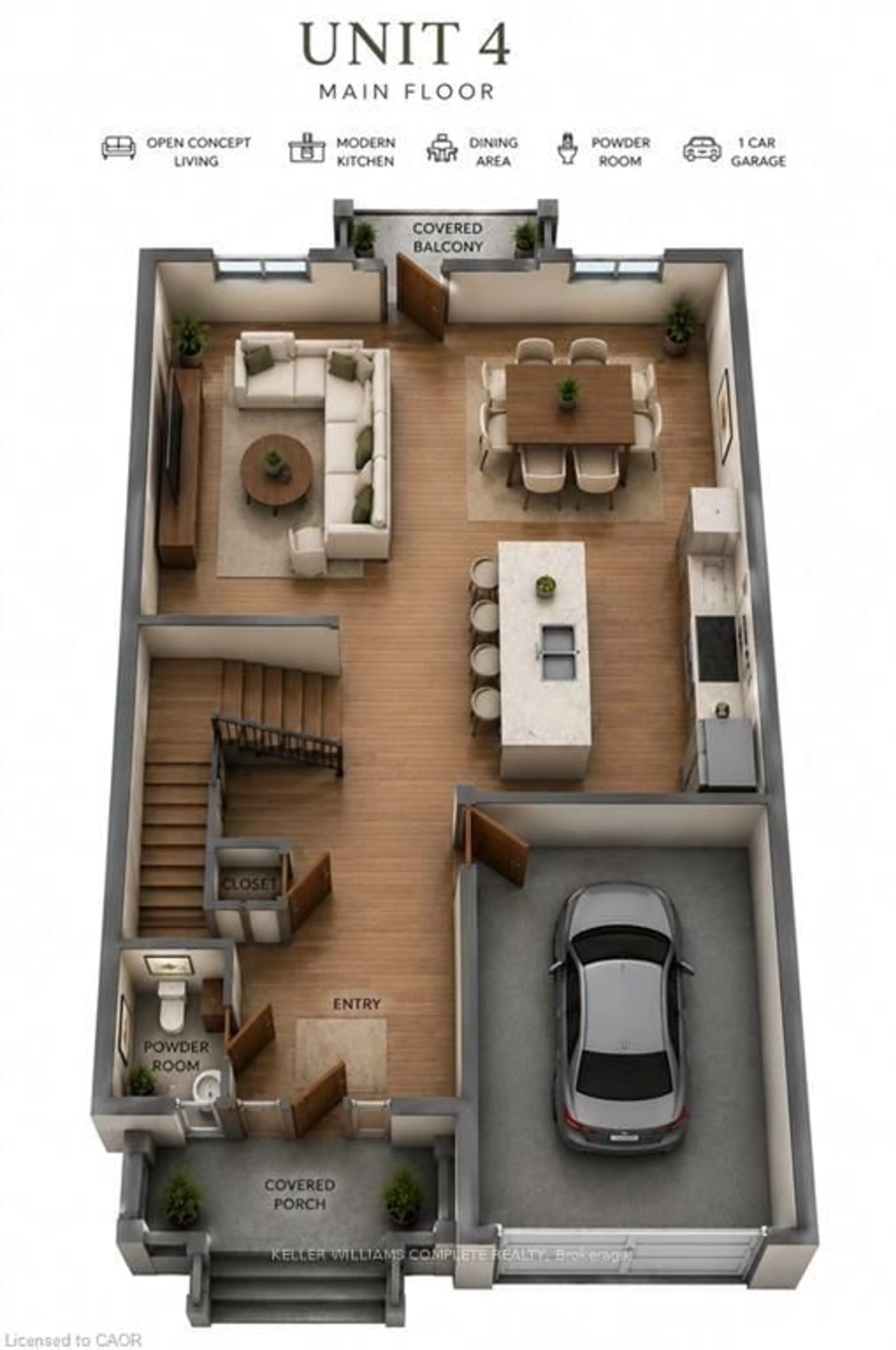Floor plan for CORNER LOT 4 SOUTHBANK Dr, Bracebridge Ontario P1L 1G2