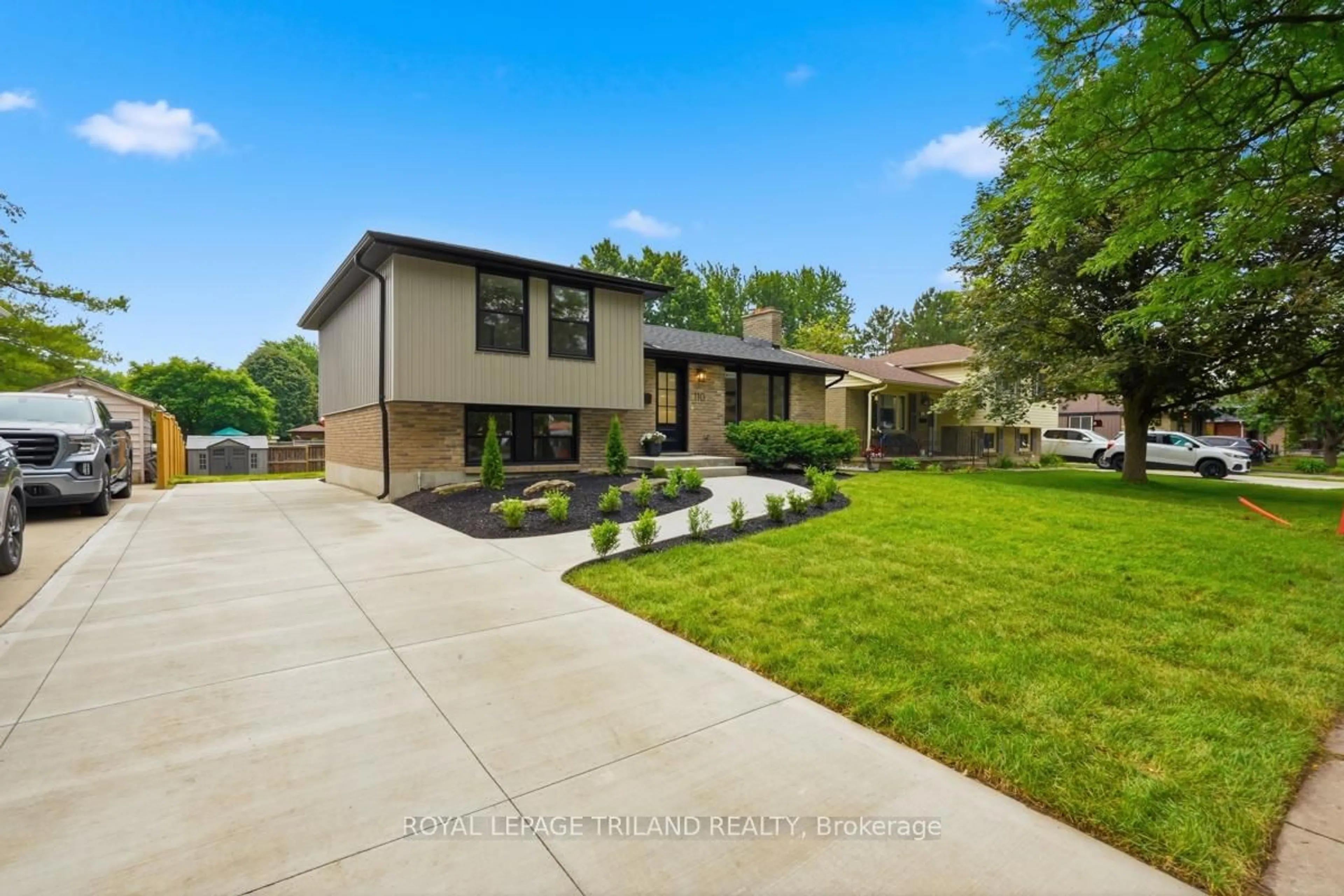 Home with brick exterior material, street for 110 St Lawrence Blvd, London South Ontario N6J 2X1