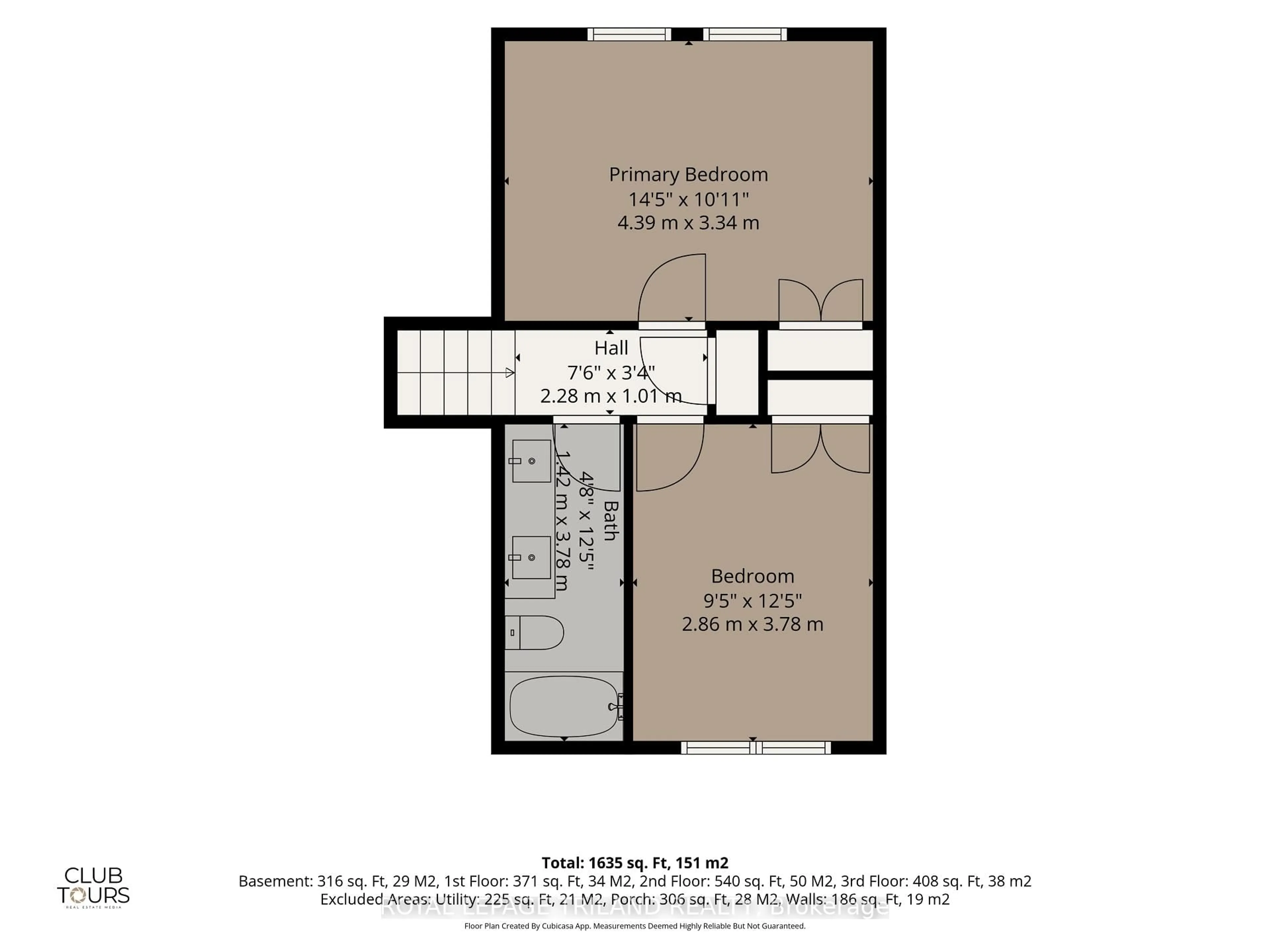 Floor plan for 110 St Lawrence Blvd, London South Ontario N6J 2X1