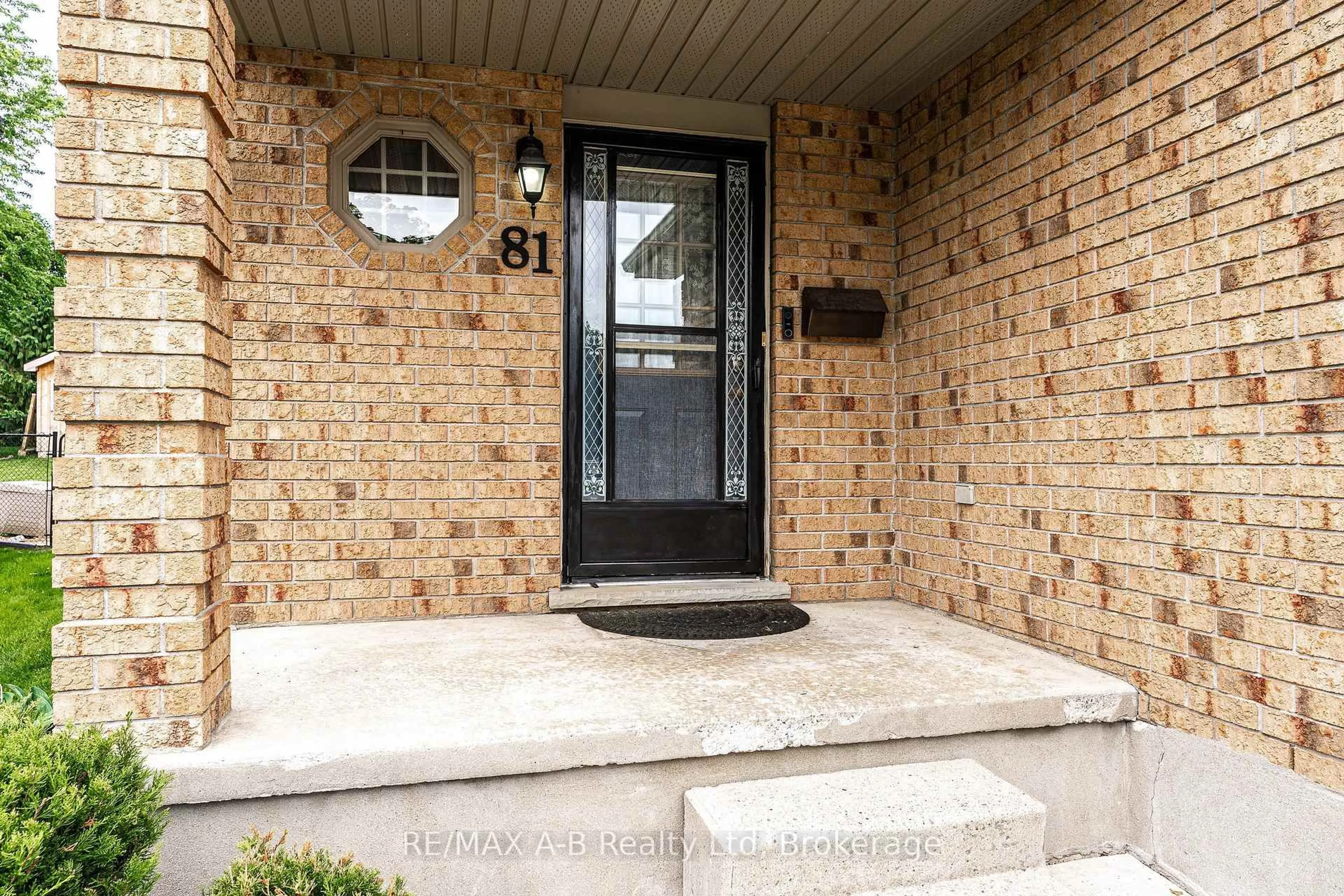 Home with brick exterior material, street for 81 Southvale Rd, St. Marys Ontario N4X 1A7