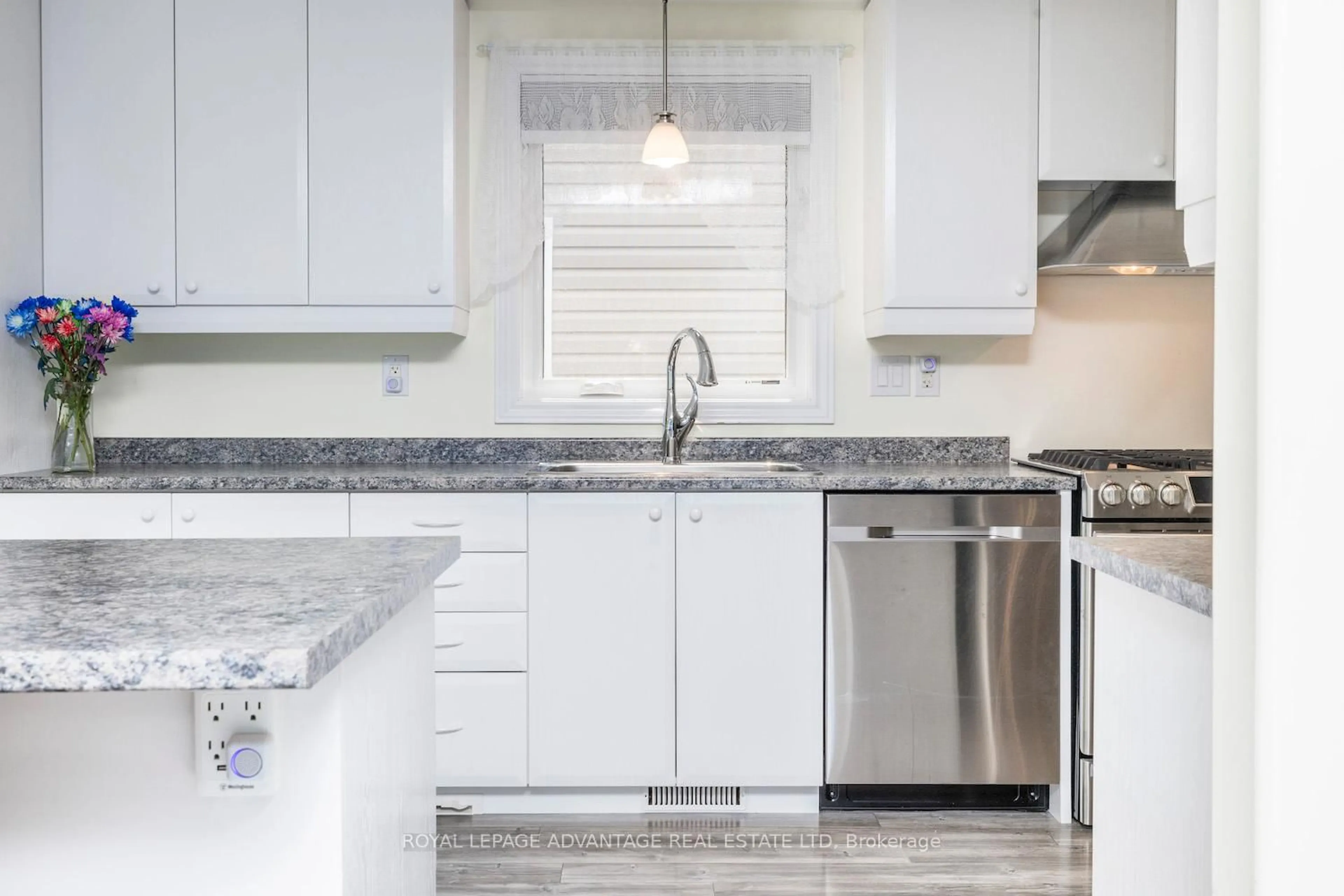 Contemporary kitchen, ceramic/tile floor for 42 Code Cres, Smiths Falls Ontario K7A 0A9