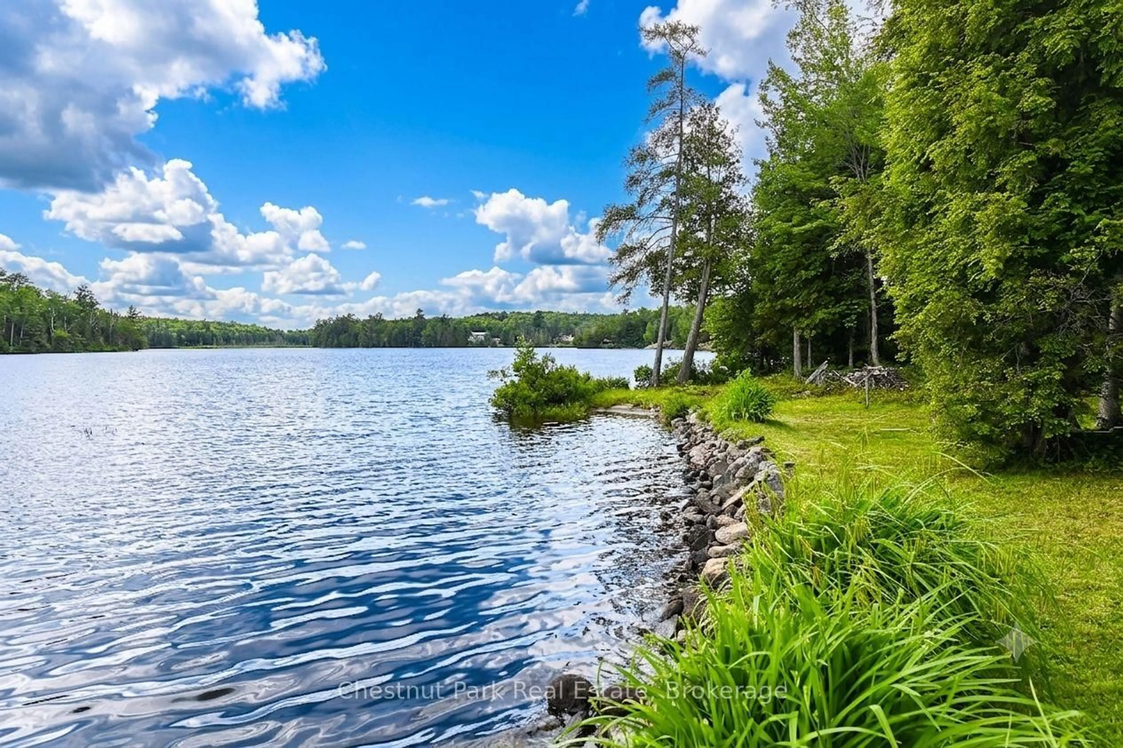 Patio, water/lake/river/ocean view for 37 Willards Lane, Parry Sound Remote Area Ontario P0A 1X0