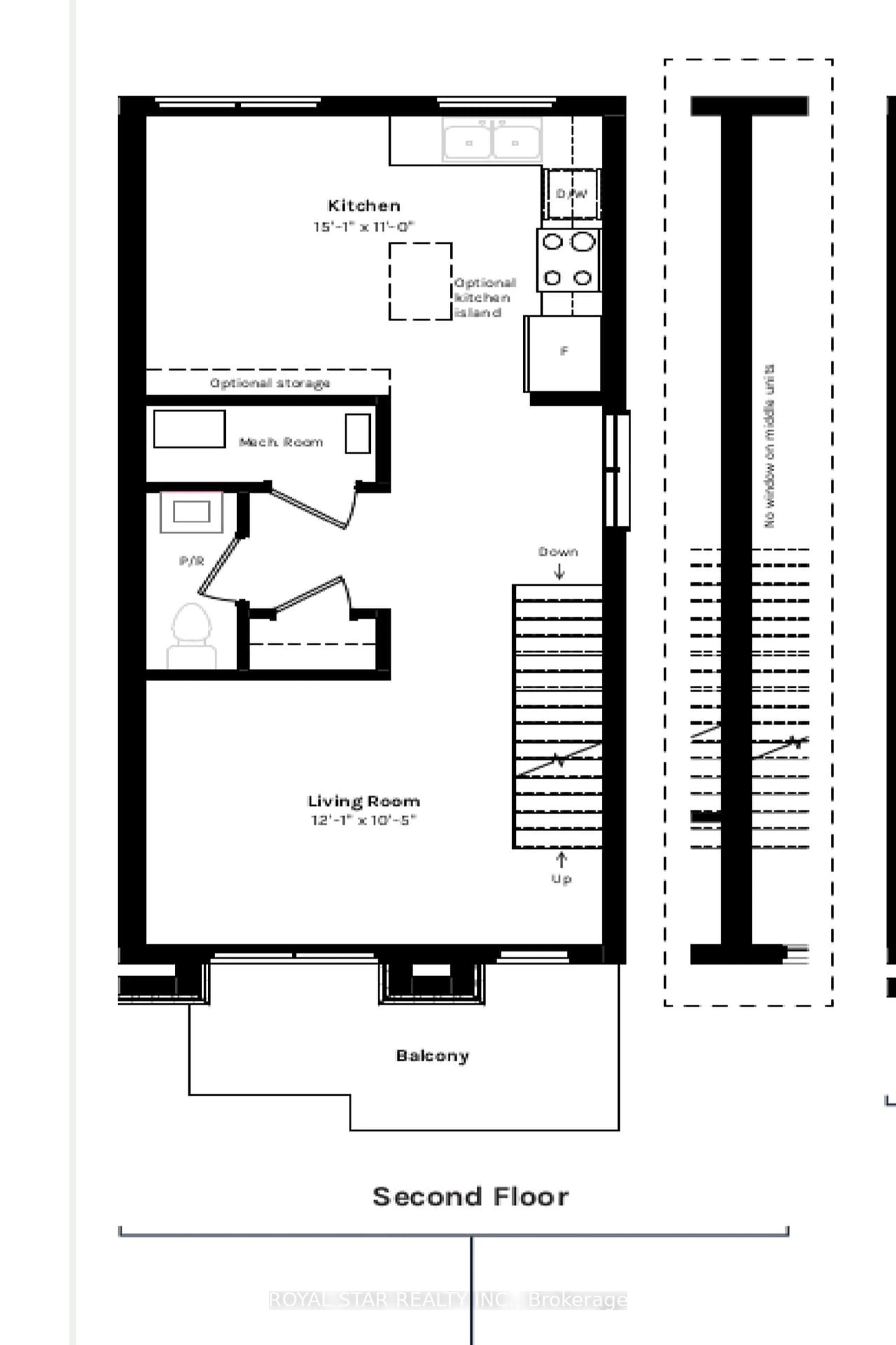 Floor plan for 2 Willow St #33, Brant Ontario M3L 0K7