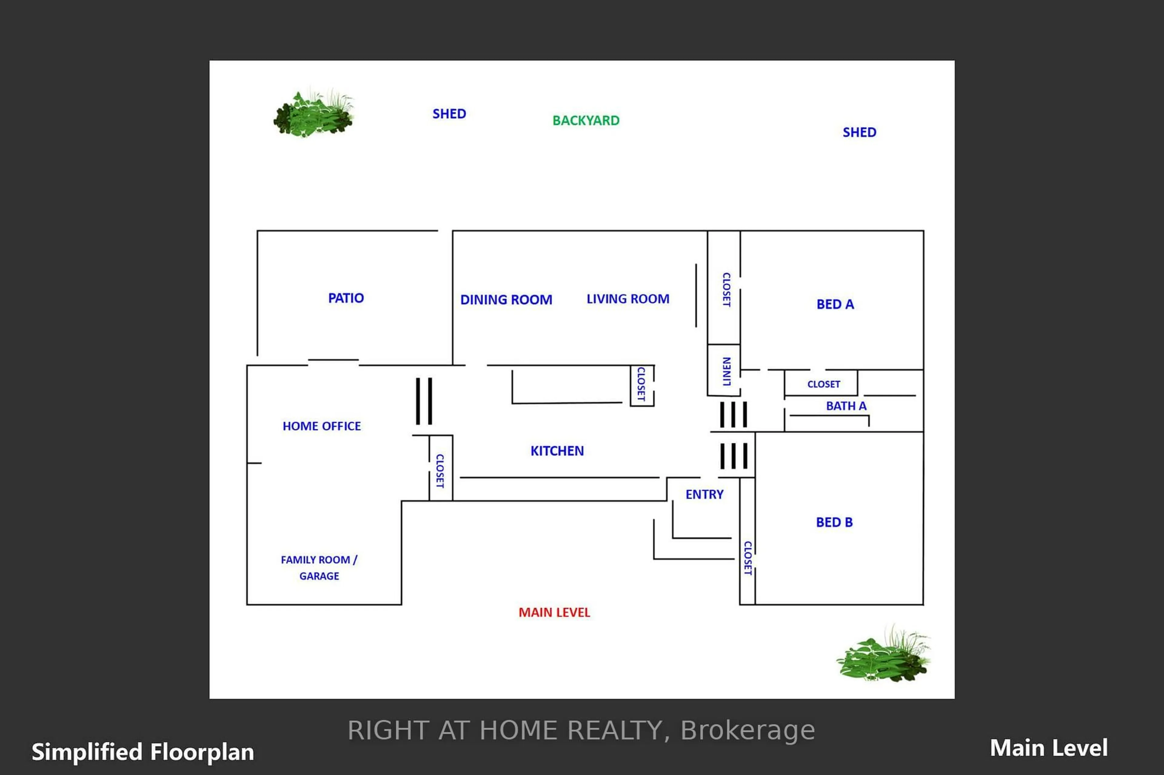 Floor plan for 446 Geneva St, St. Catharines Ontario L2N 2H3