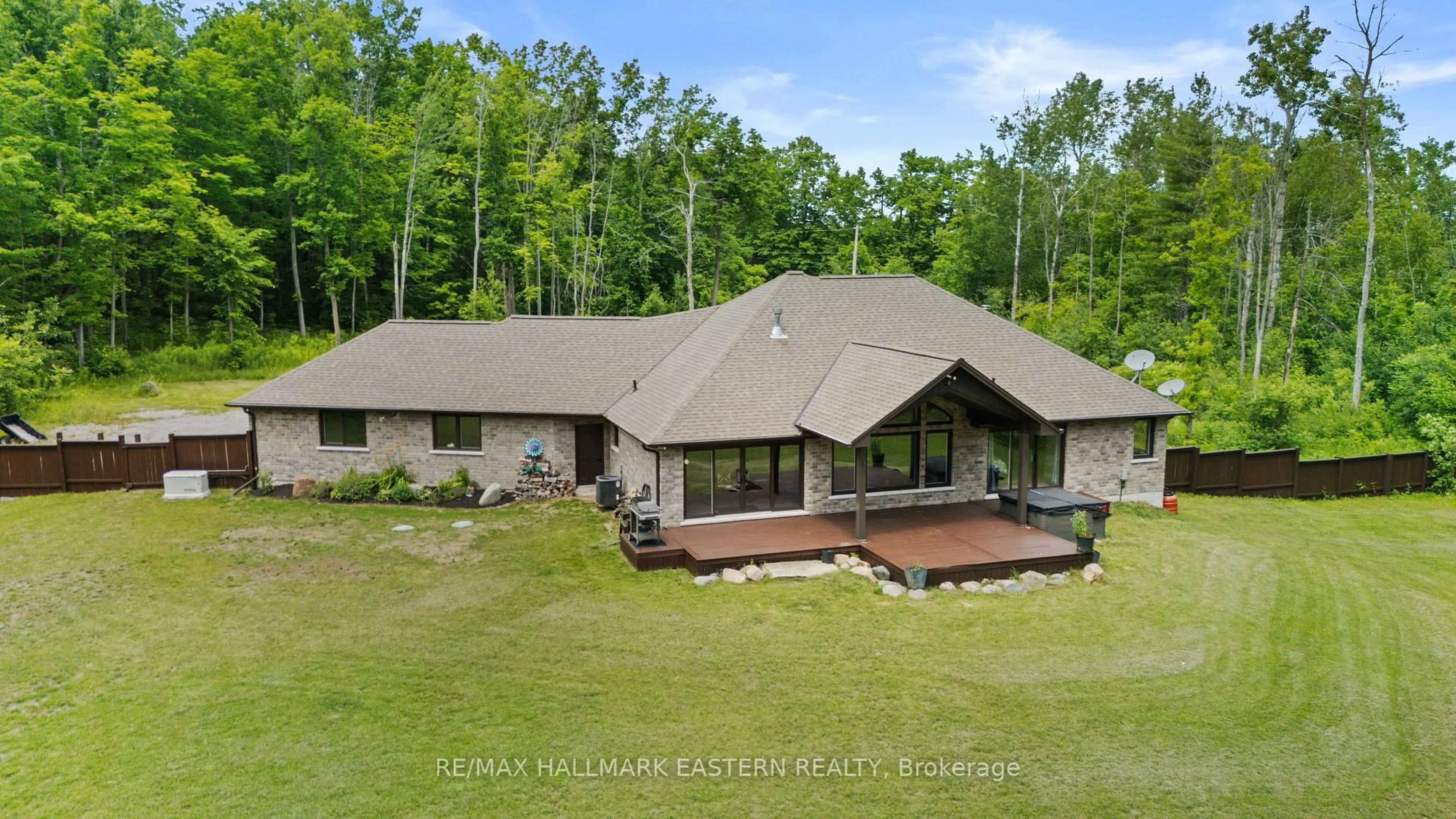 A pic from outside/outdoor area/front of a property/back of a property/a pic from drone, unknown for 202 Richardson Rd, Trent Hills Ontario K0L 1Y0