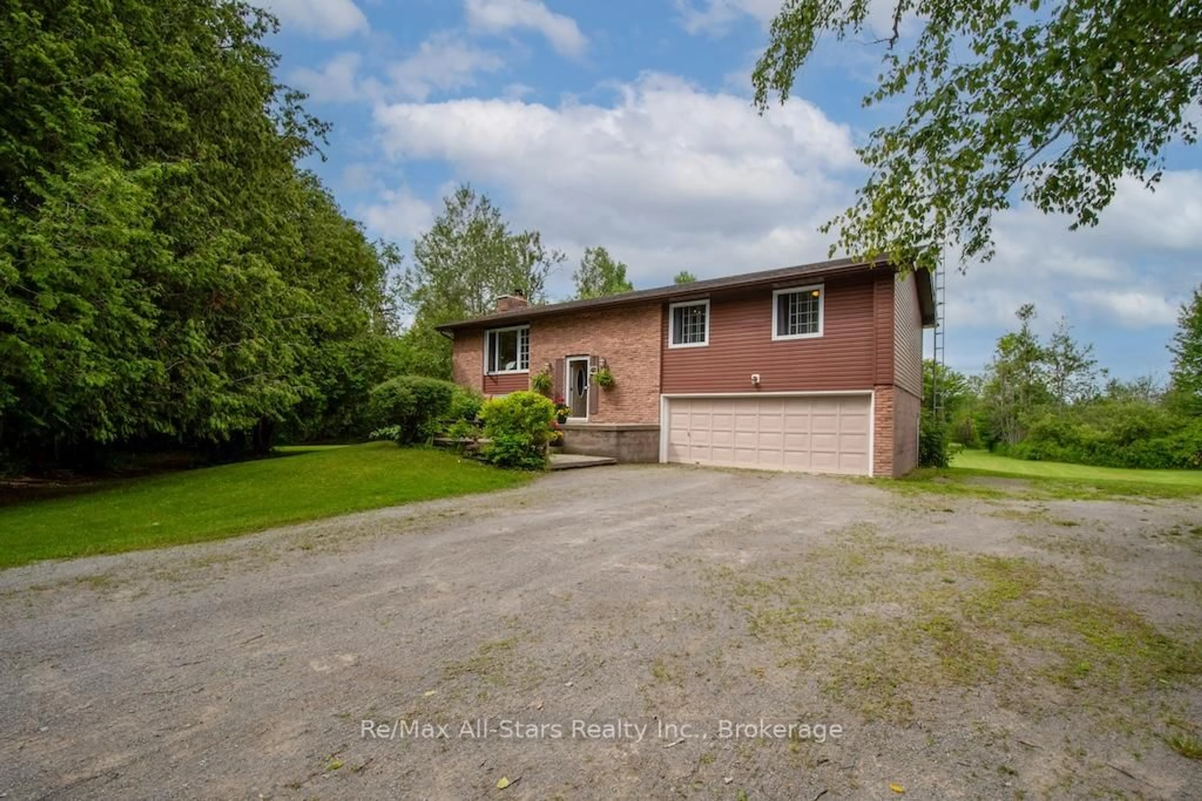 A pic from outside/outdoor area/front of a property/back of a property/a pic from drone, water/lake/river/ocean view for 421 Ogemah Rd, Kawartha Lakes Ontario K0M 2C0