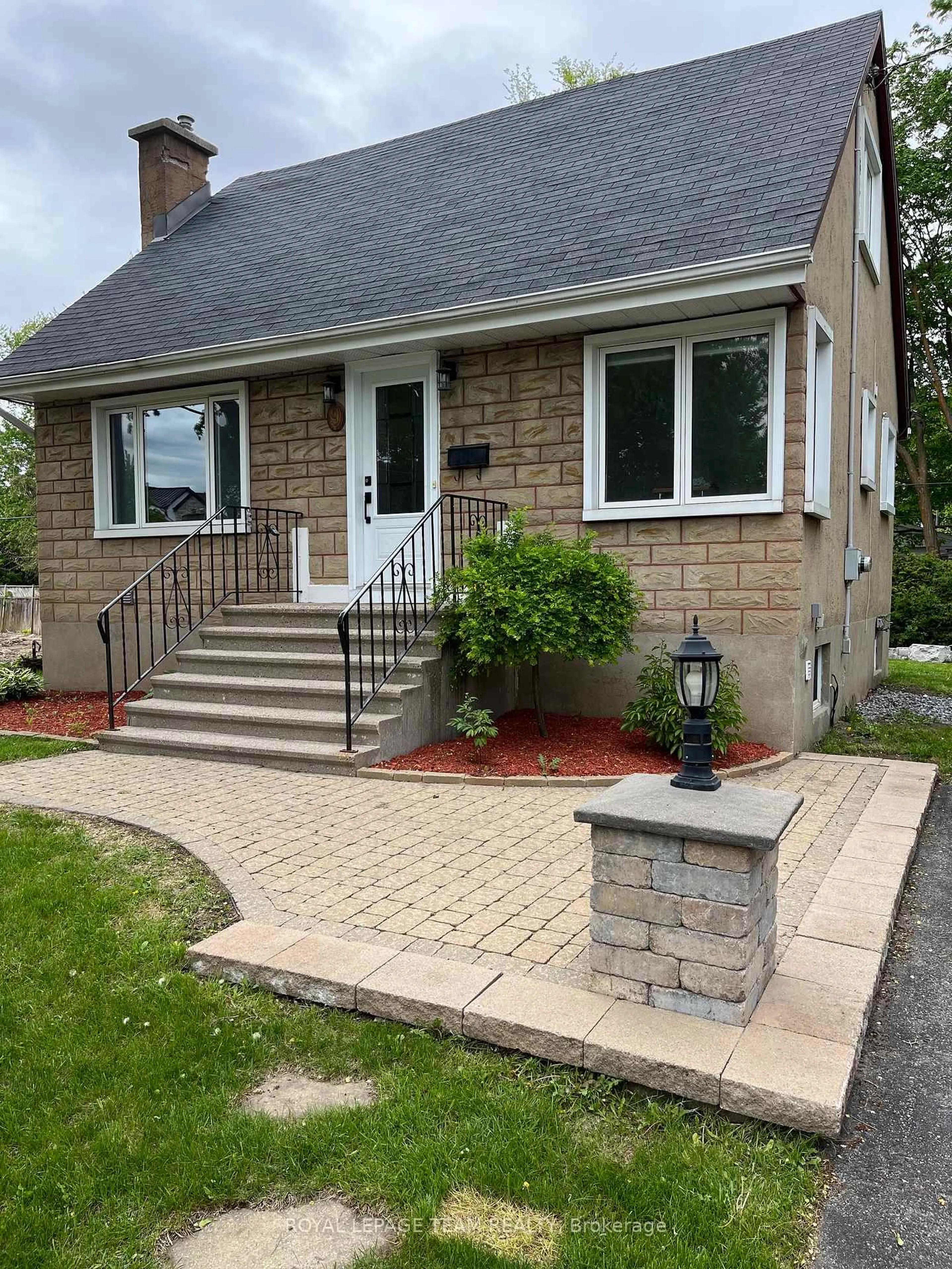 Home with brick exterior material, street for 9 & 7 Tower Rd, Ottawa Ontario K2G 2E2