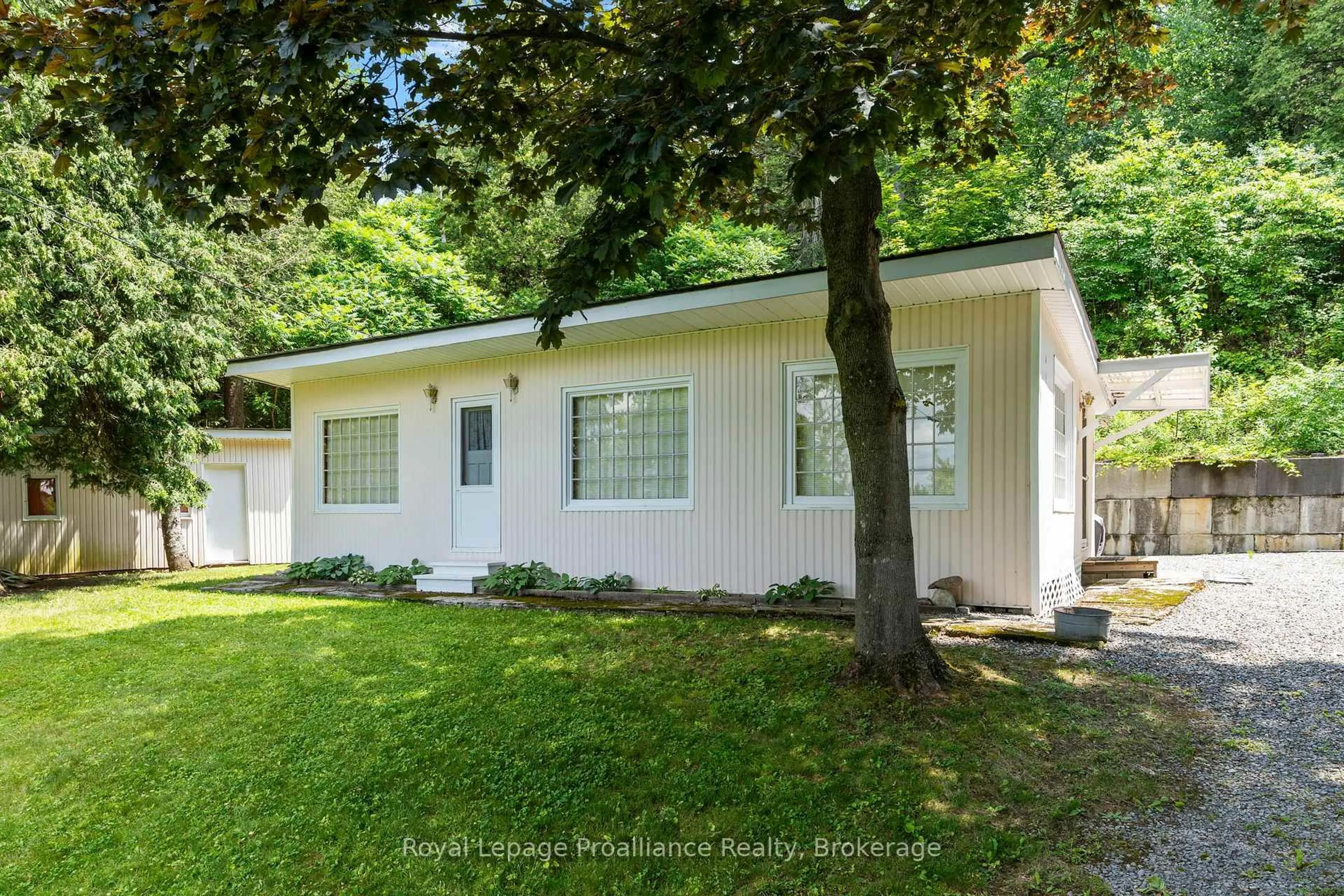 Home with vinyl exterior material, street for 5248 King Rd 325 Rd, Hamilton Township Ontario K0K 2E0