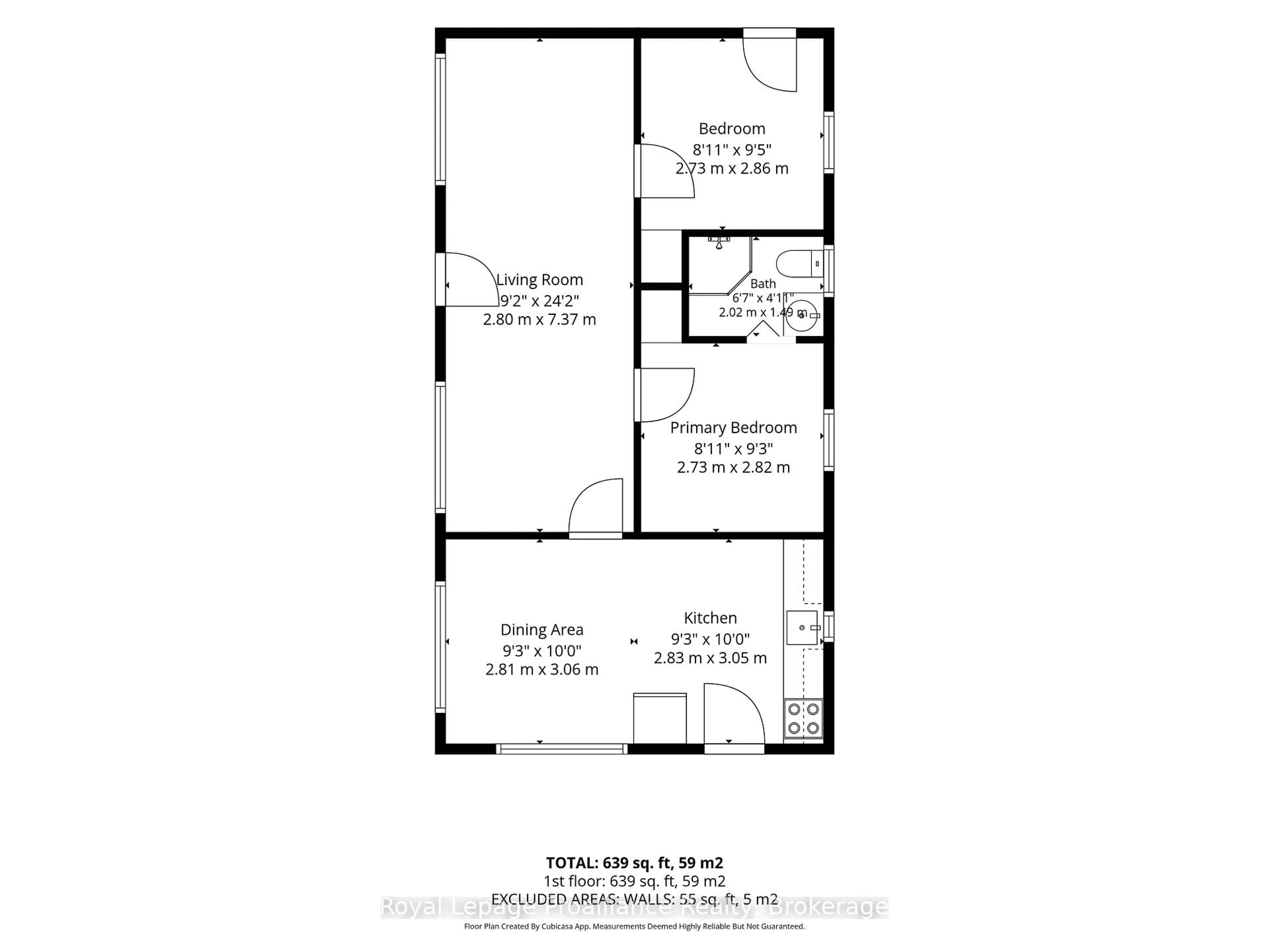 Floor plan for 5248 King Rd 325 Rd, Hamilton Township Ontario K0K 2E0
