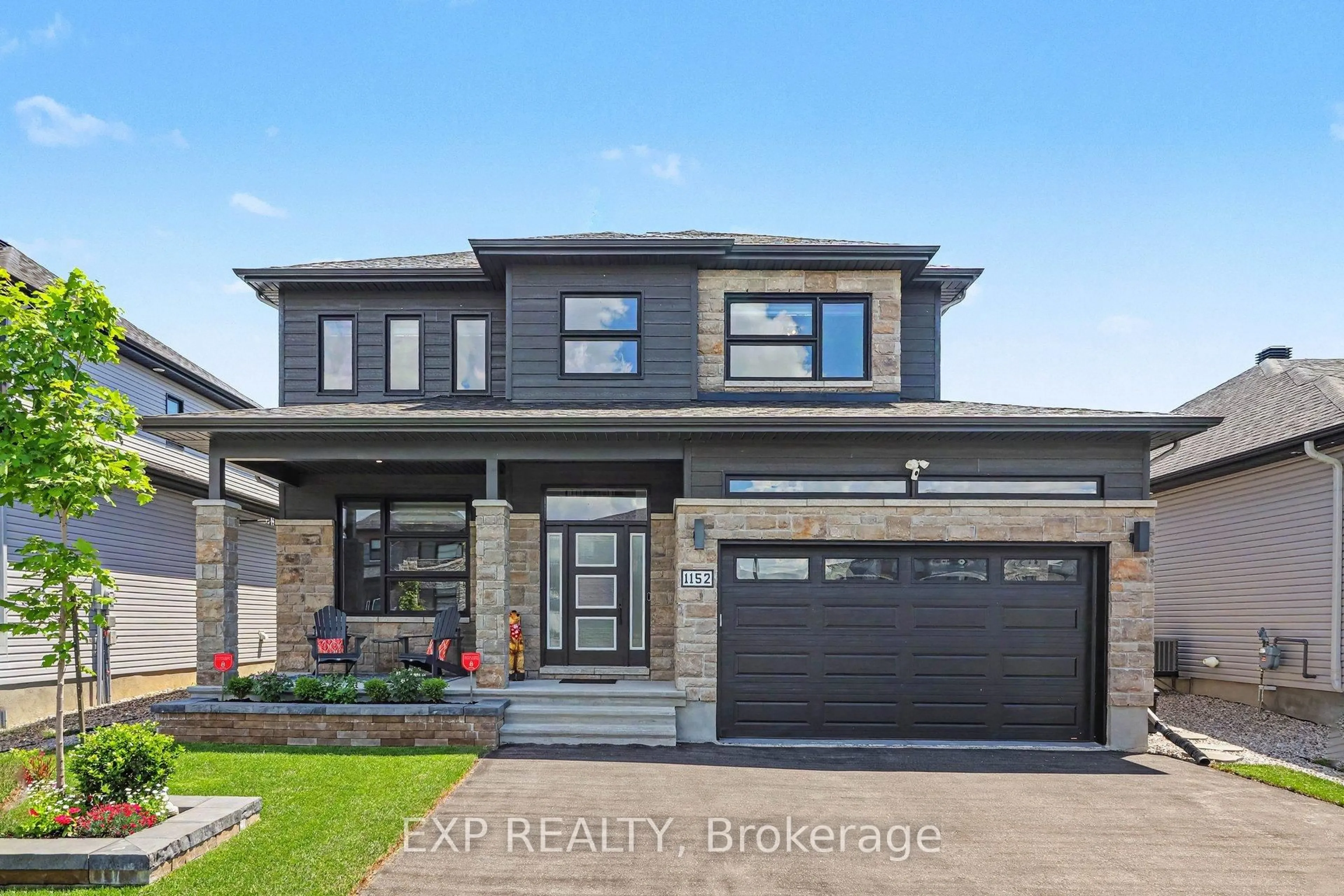 Home with brick exterior material, street for 1152 Avignon St, Russell Ontario K0A 1W0