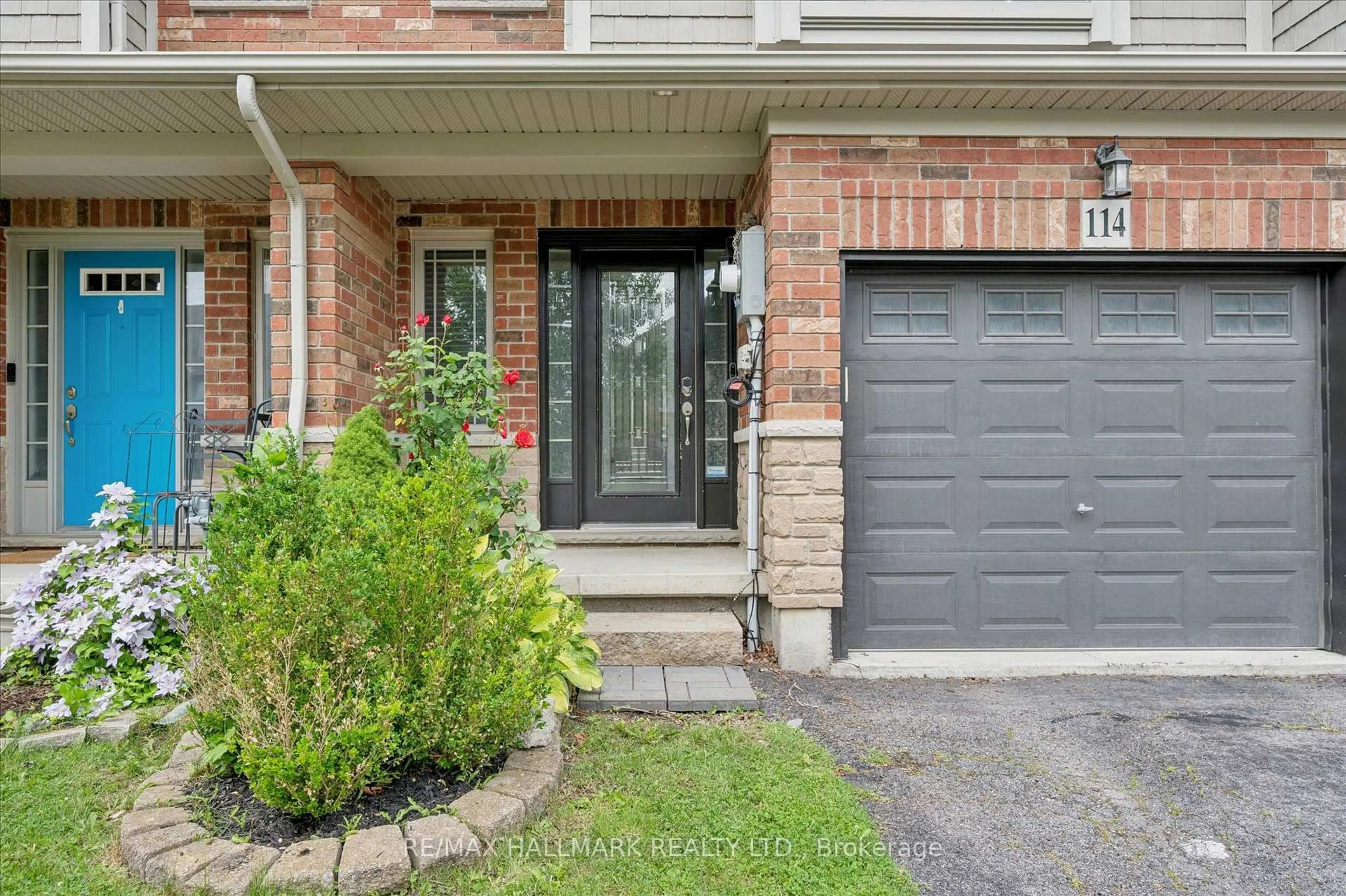 Home with brick exterior material, street for 114 Donald Bell Dr, Hamilton Ontario L0R 1C0