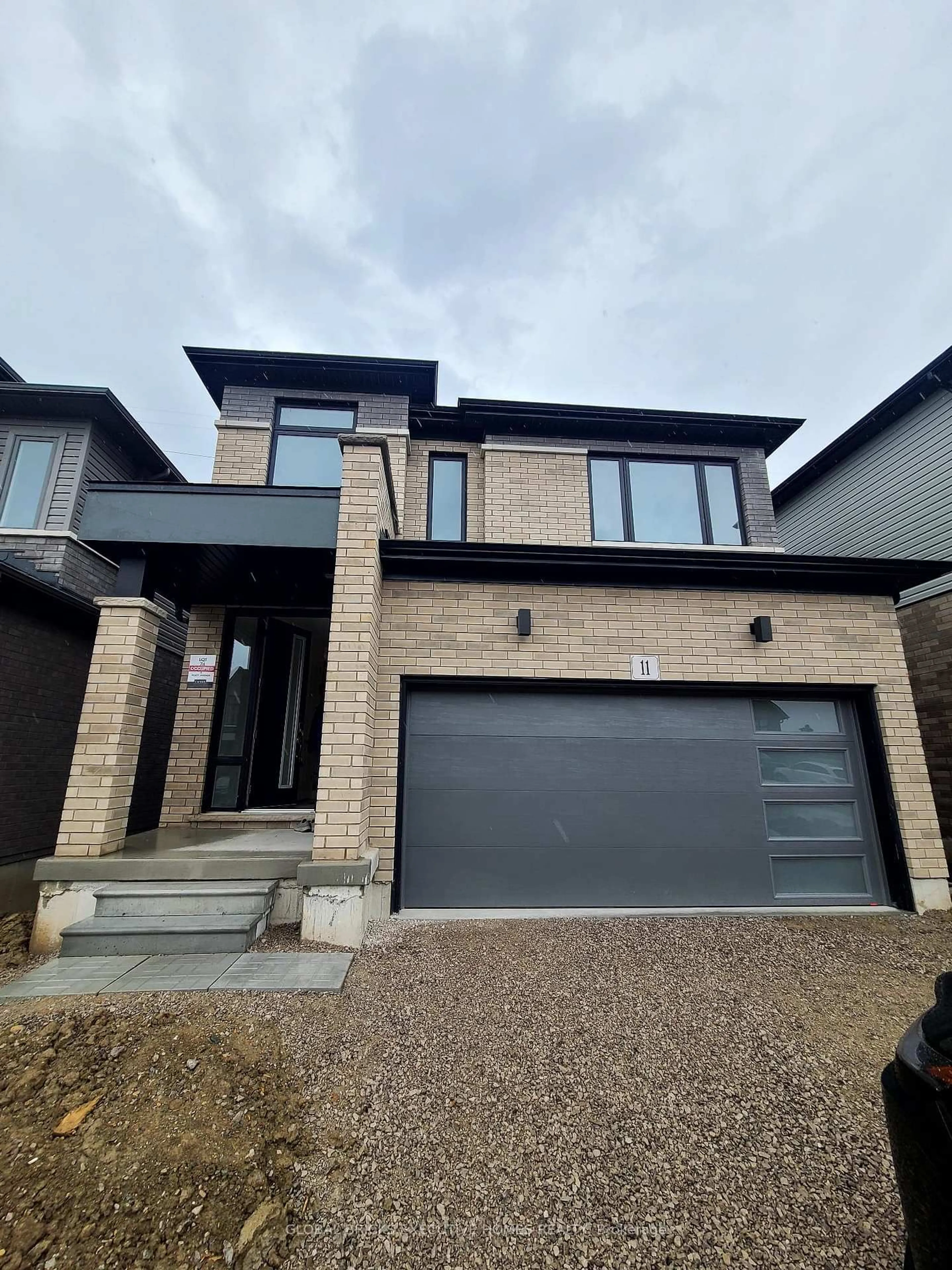 Home with brick exterior material, street for 11 Poett Ave, Stratford Ontario N5A 0M2