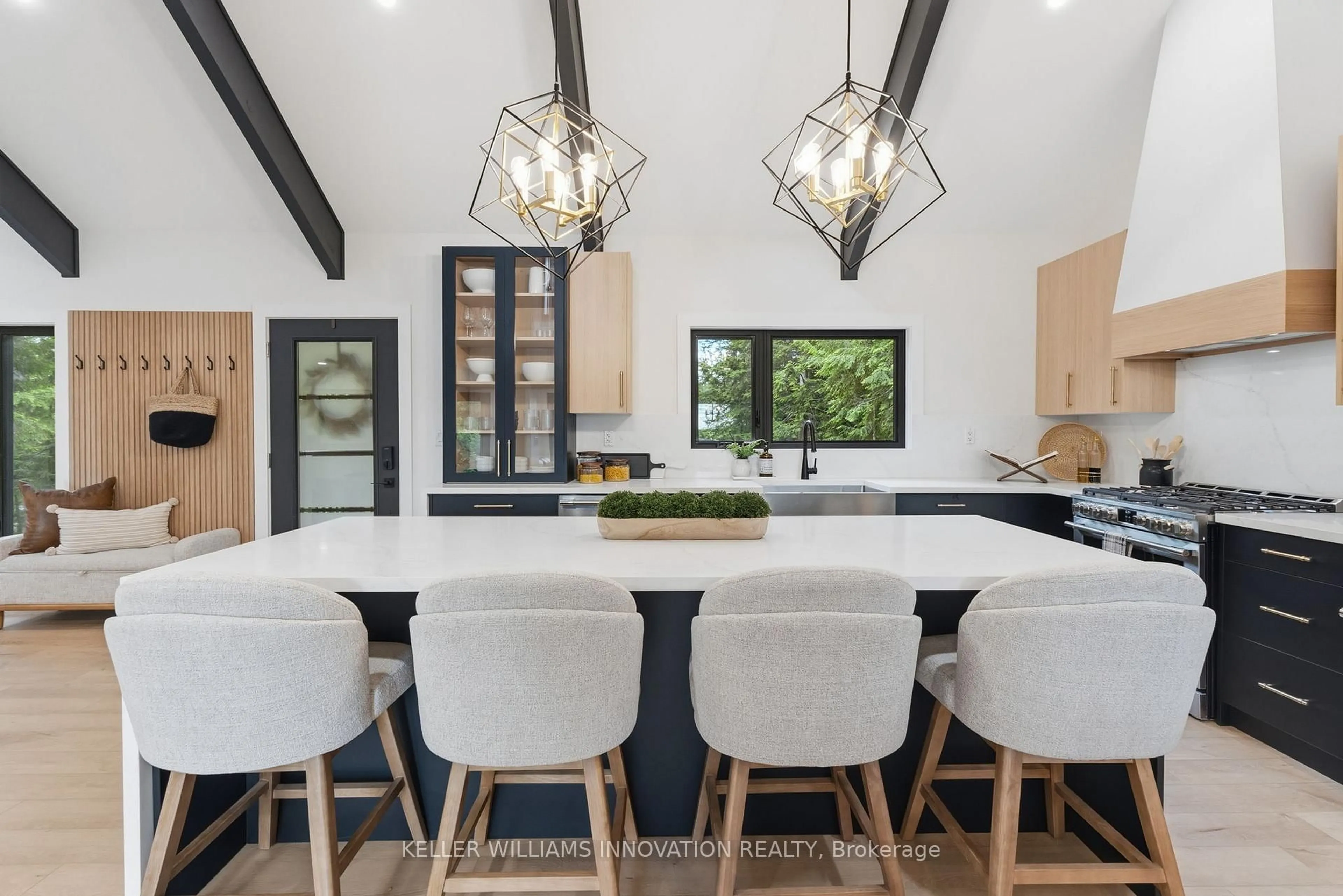 Contemporary kitchen, unknown for 1357 Dickie Lake Rd, Lake of Bays Ontario P0B 1A0
