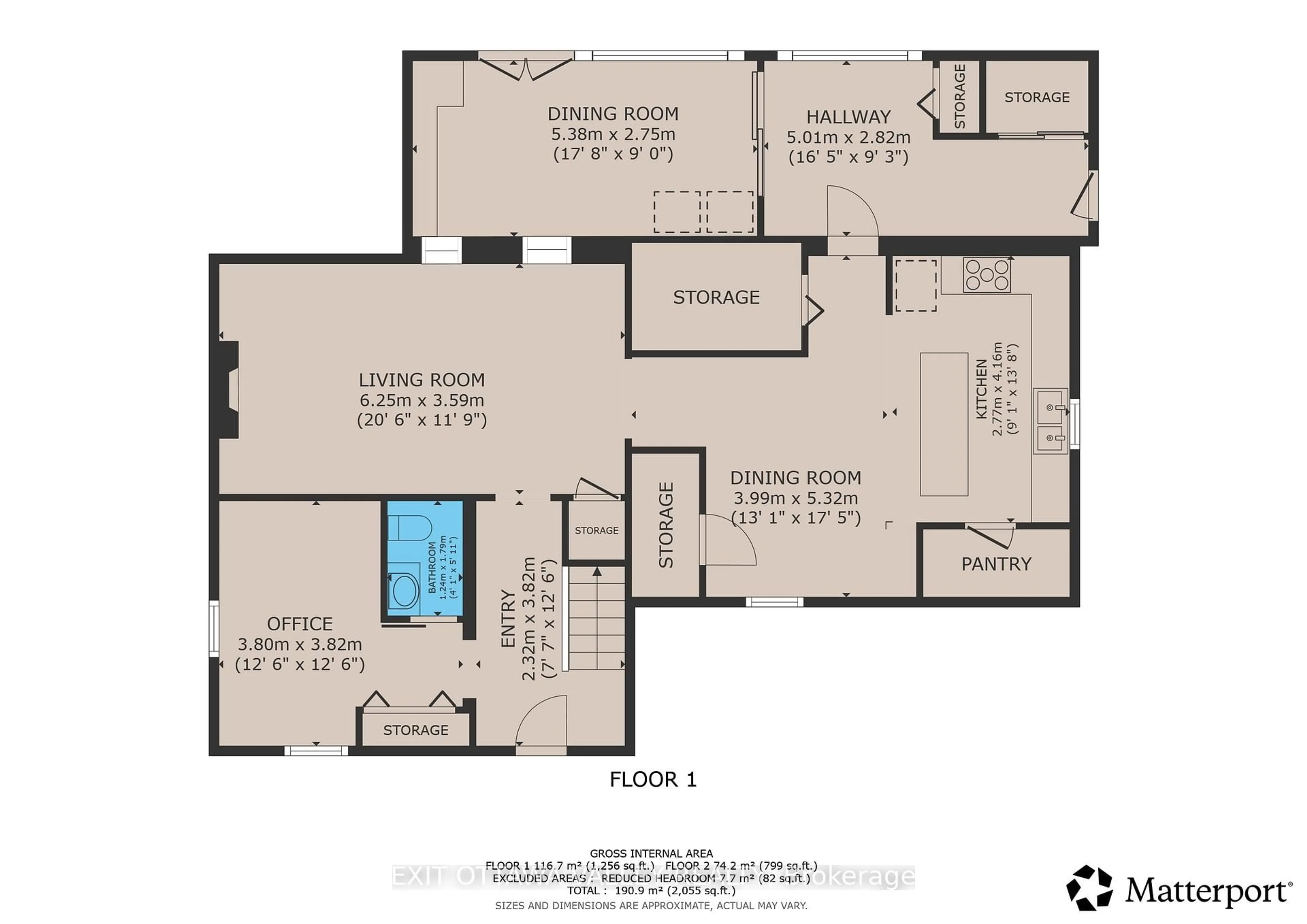 Floor plan for 1922 Kerr Line Rd, Foresters Falls Ontario K0J 1V0