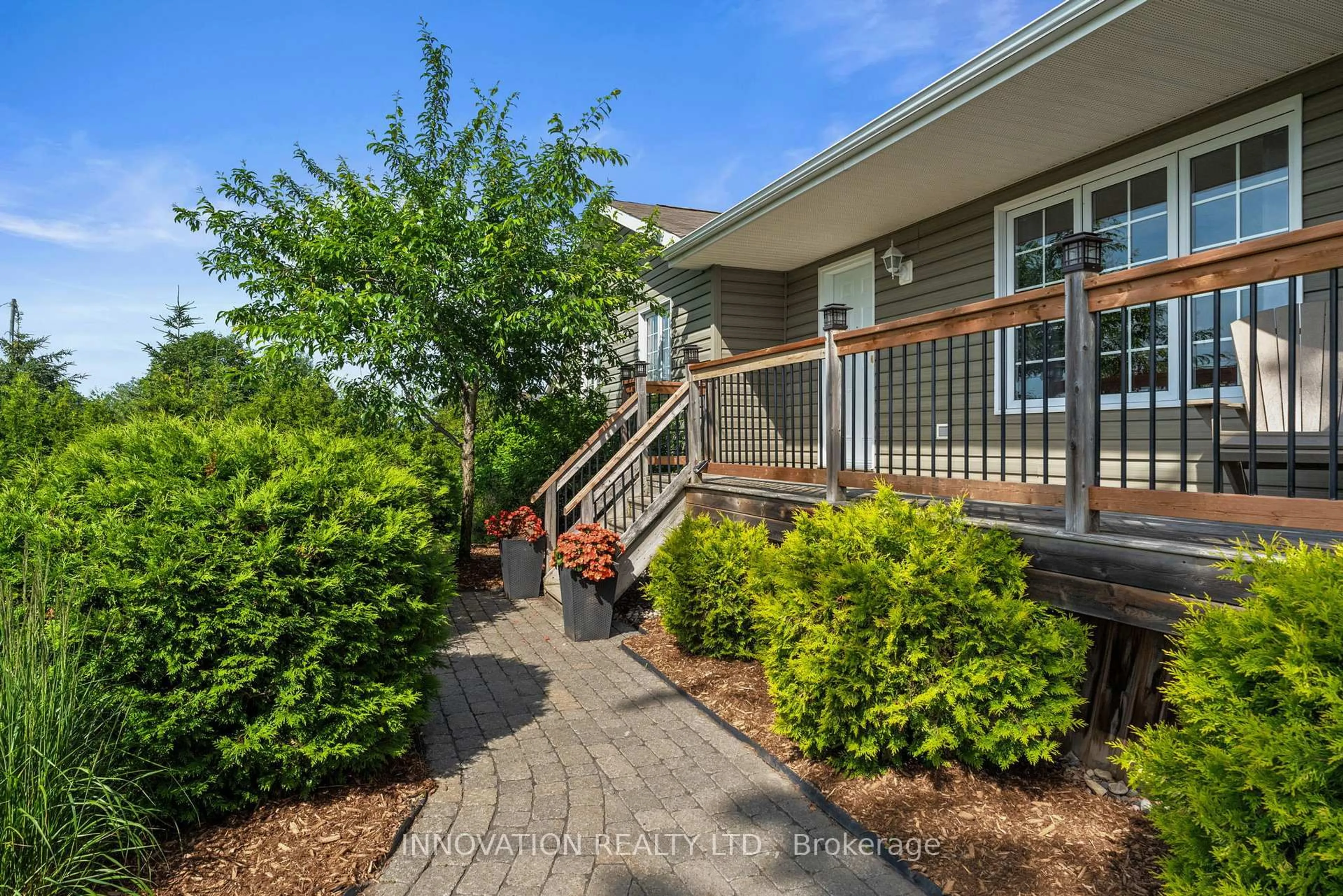 Patio, water/lake/river/ocean view for 4044 Calbrent Way, Osgoode Ontario K0A 2W0