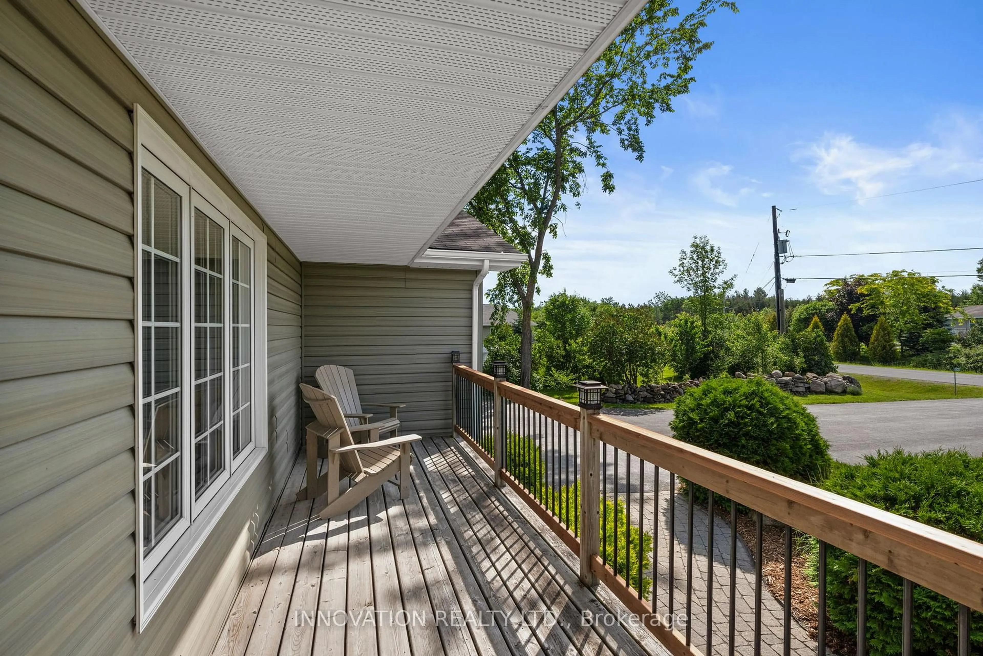 Patio, water/lake/river/ocean view for 4044 Calbrent Way, Osgoode Ontario K0A 2W0