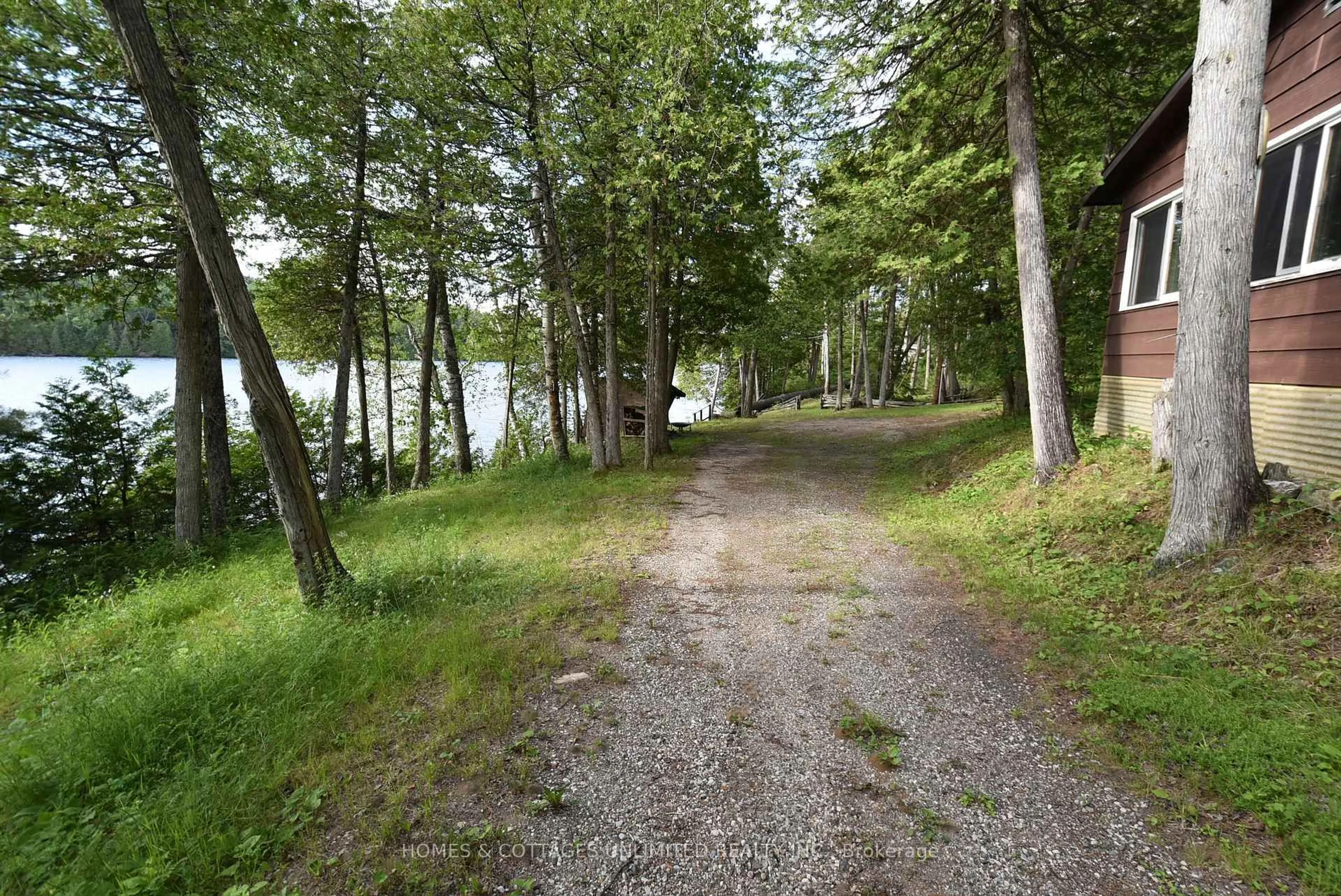 Patio, forest/trees view for 1165A Paynes Lane, Ompah Ontario K0H 2J0