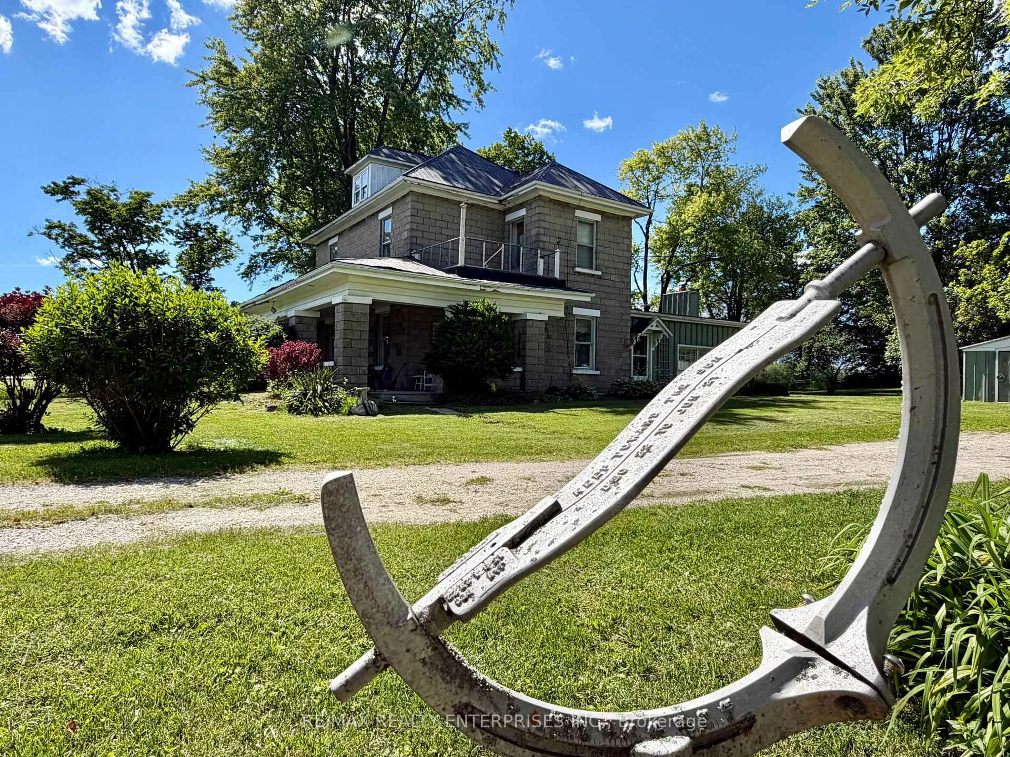 A pic from outside/outdoor area/front of a property/back of a property/a pic from drone, building for 525415 Grey County Road 30, Grey Highlands Ontario N0C 1H0