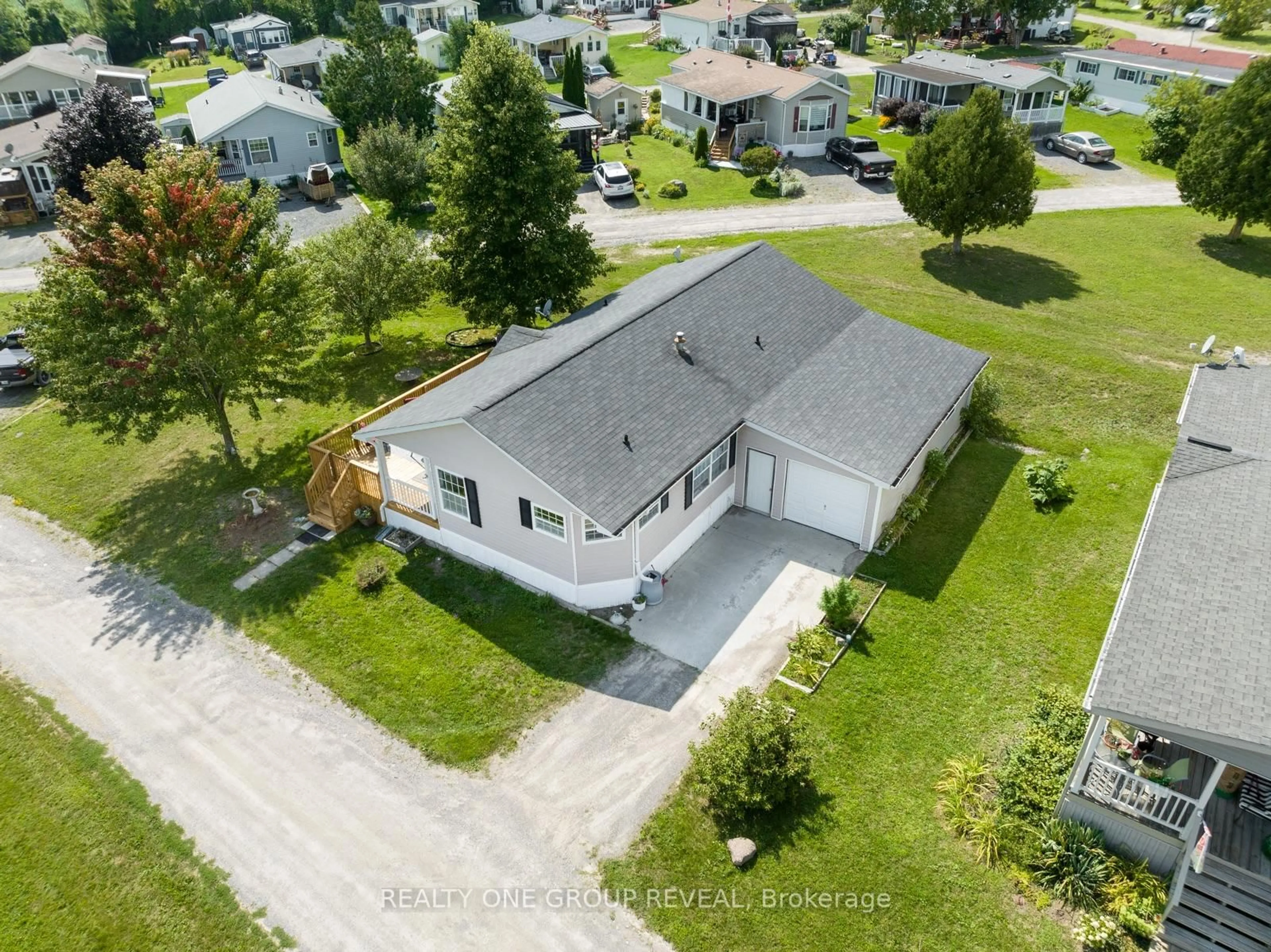 A pic from outside/outdoor area/front of a property/back of a property/a pic from drone, unknown for 152 Concession Road 11 Rd #37, Trent Hills Ontario K0L 1Y0