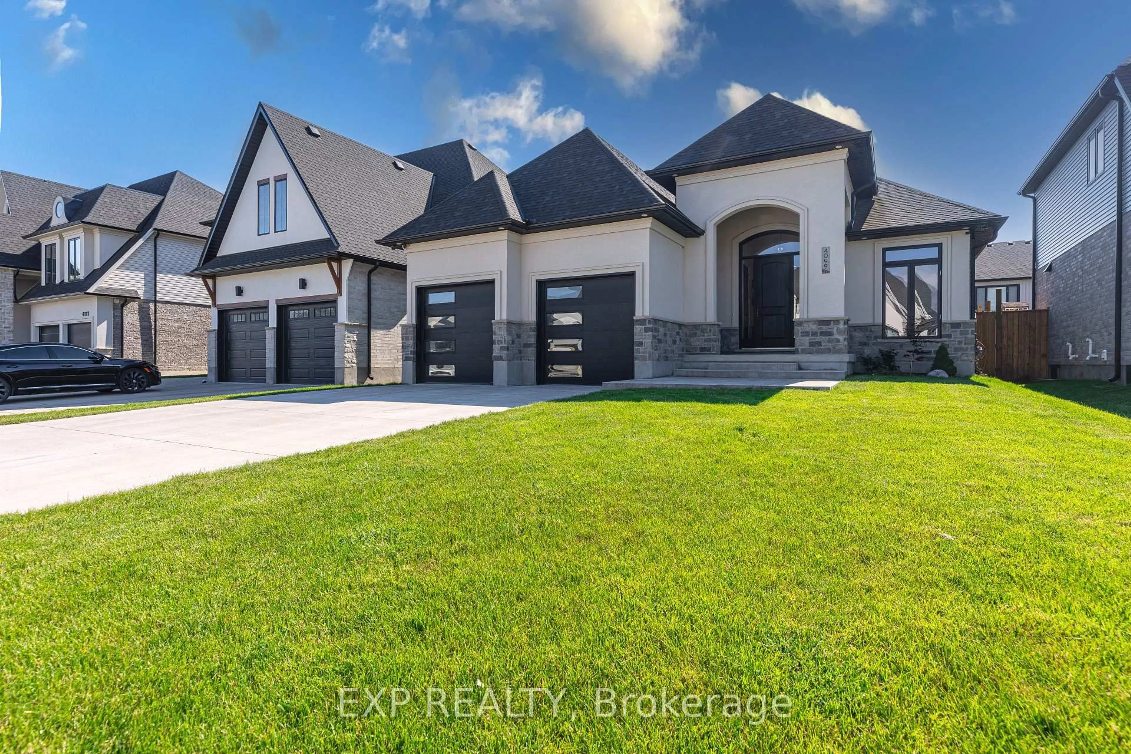 Home with brick exterior material, street for 4099 Sugarmaple Crossing, London South Ontario N6P 0H6