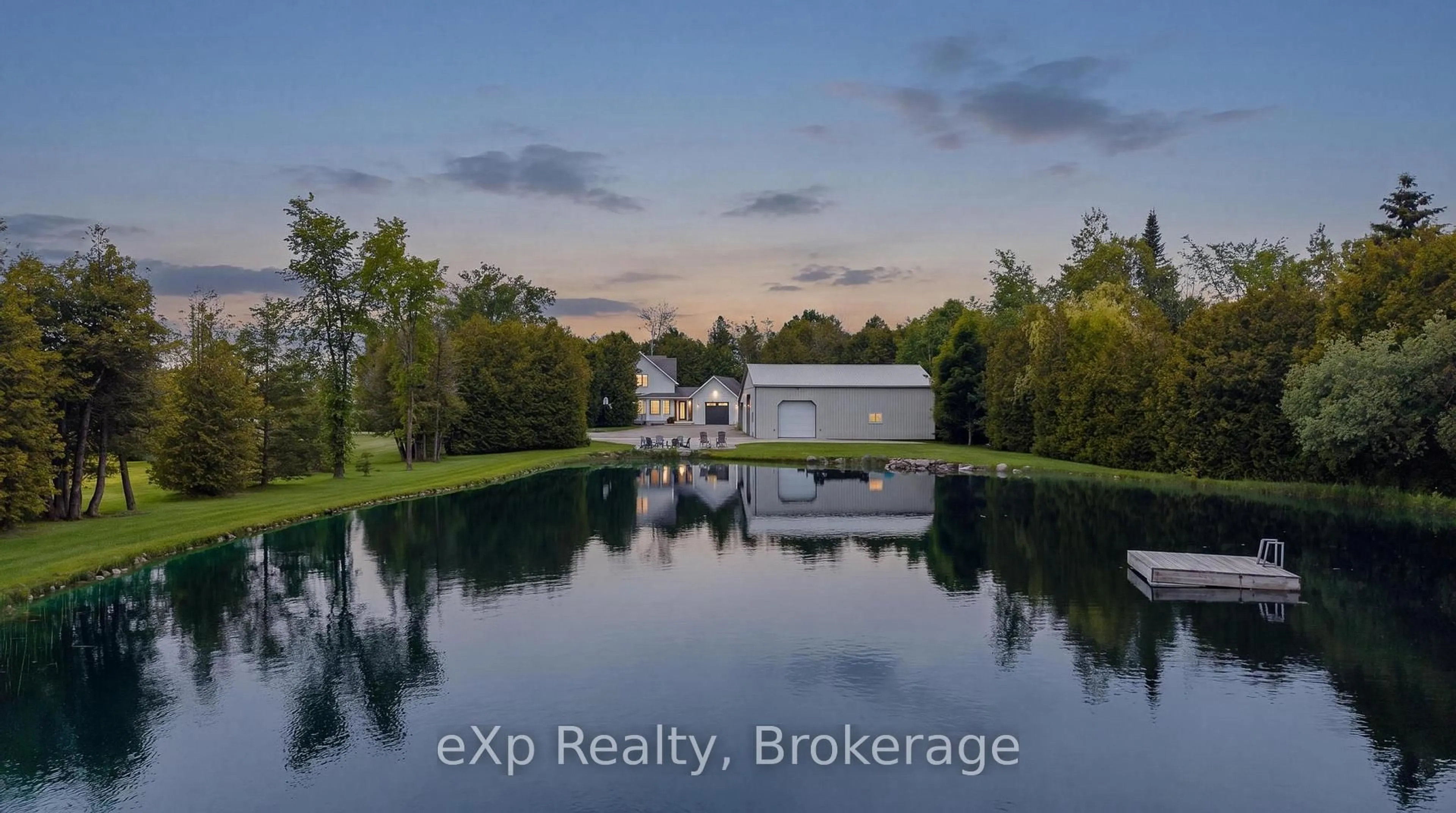 A pic from outside/outdoor area/front of a property/back of a property/a pic from drone, water/lake/river/ocean view for 226421 Southgate 22 Rd, Southgate Ontario N0C 1B0
