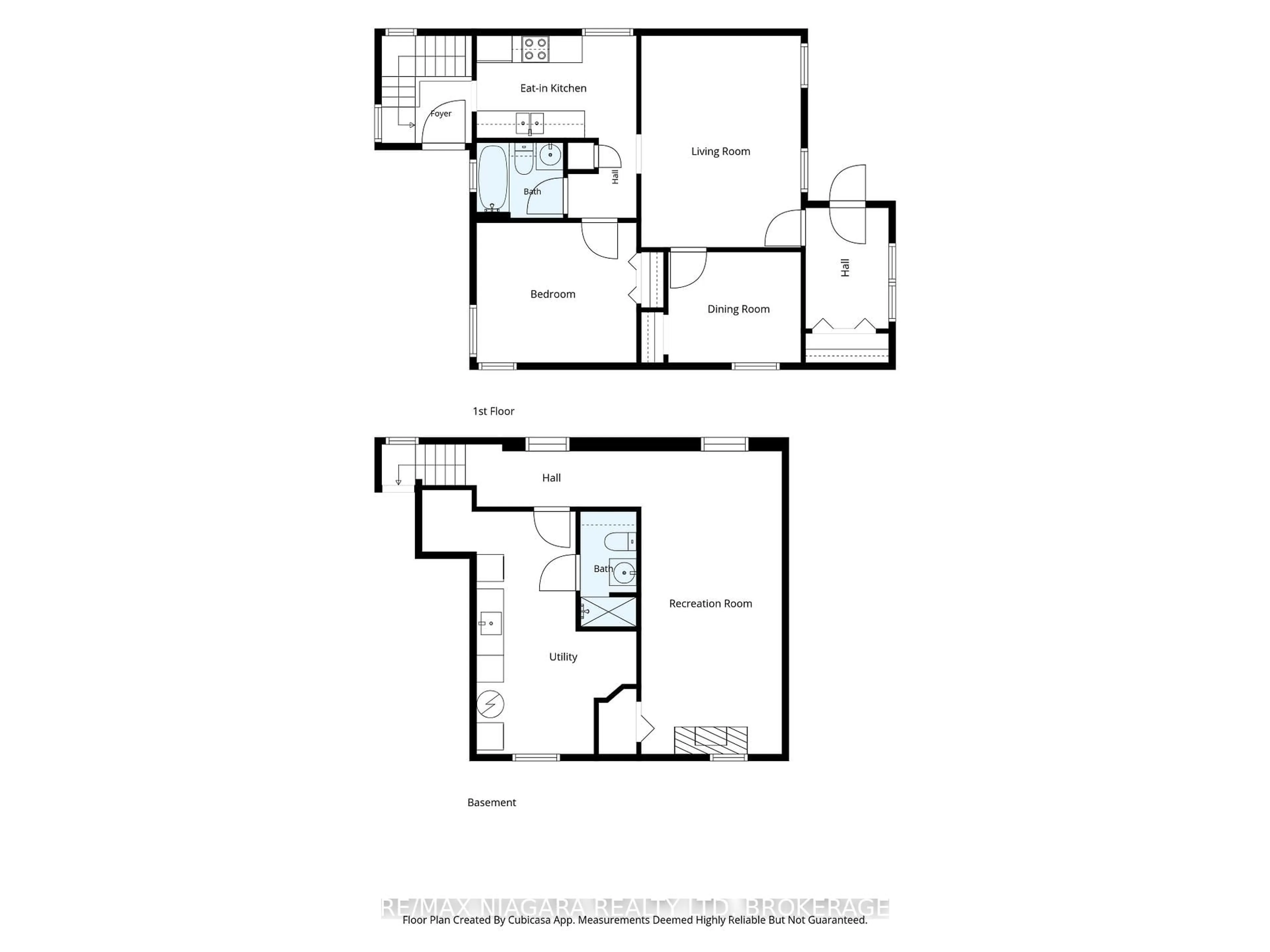 Floor plan for 6176 Churchill St, Niagara Falls Ontario L2G 2X3