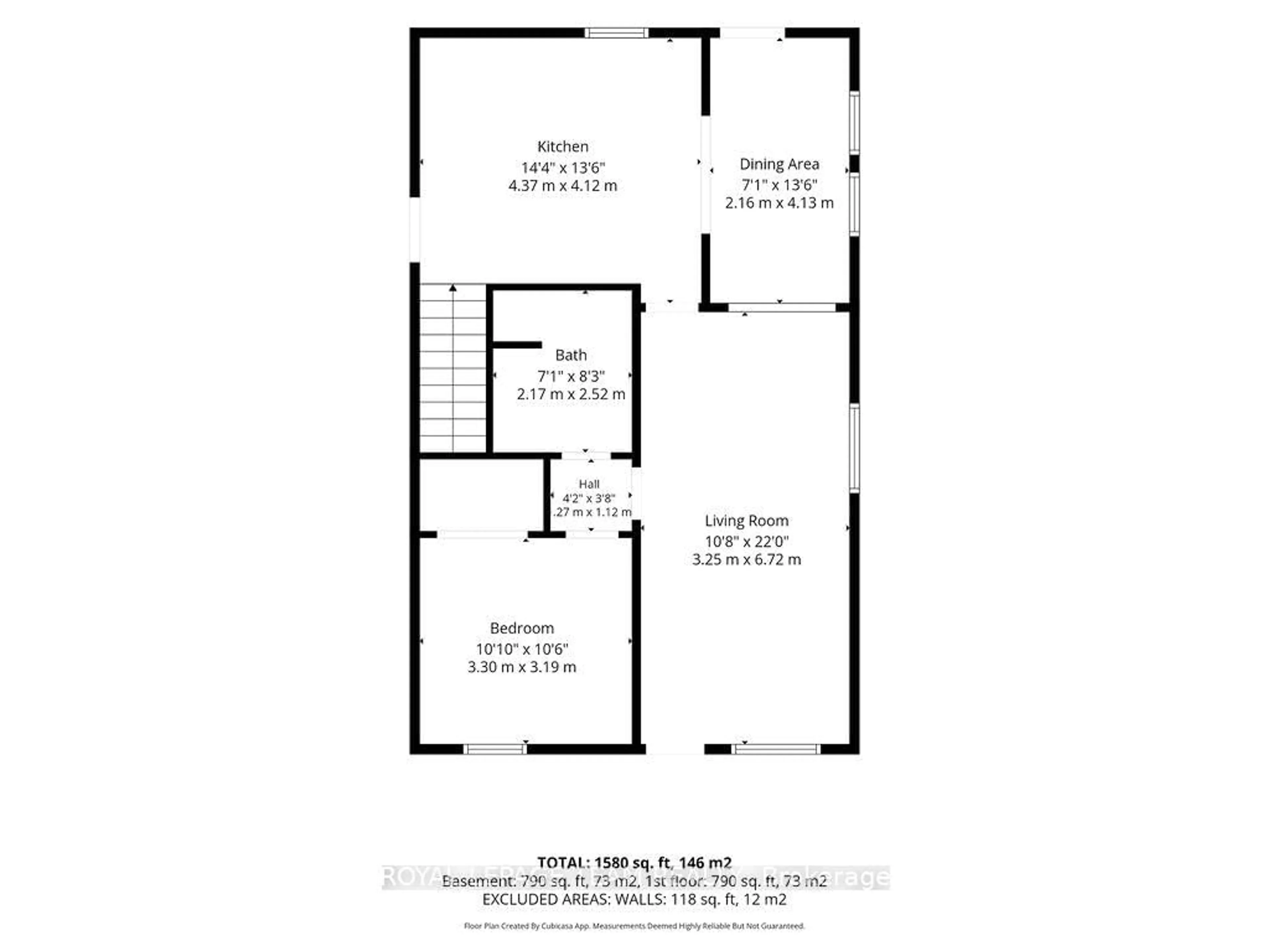Floor plan for 29 Gillies St, Braeside Ontario K0A 1G0