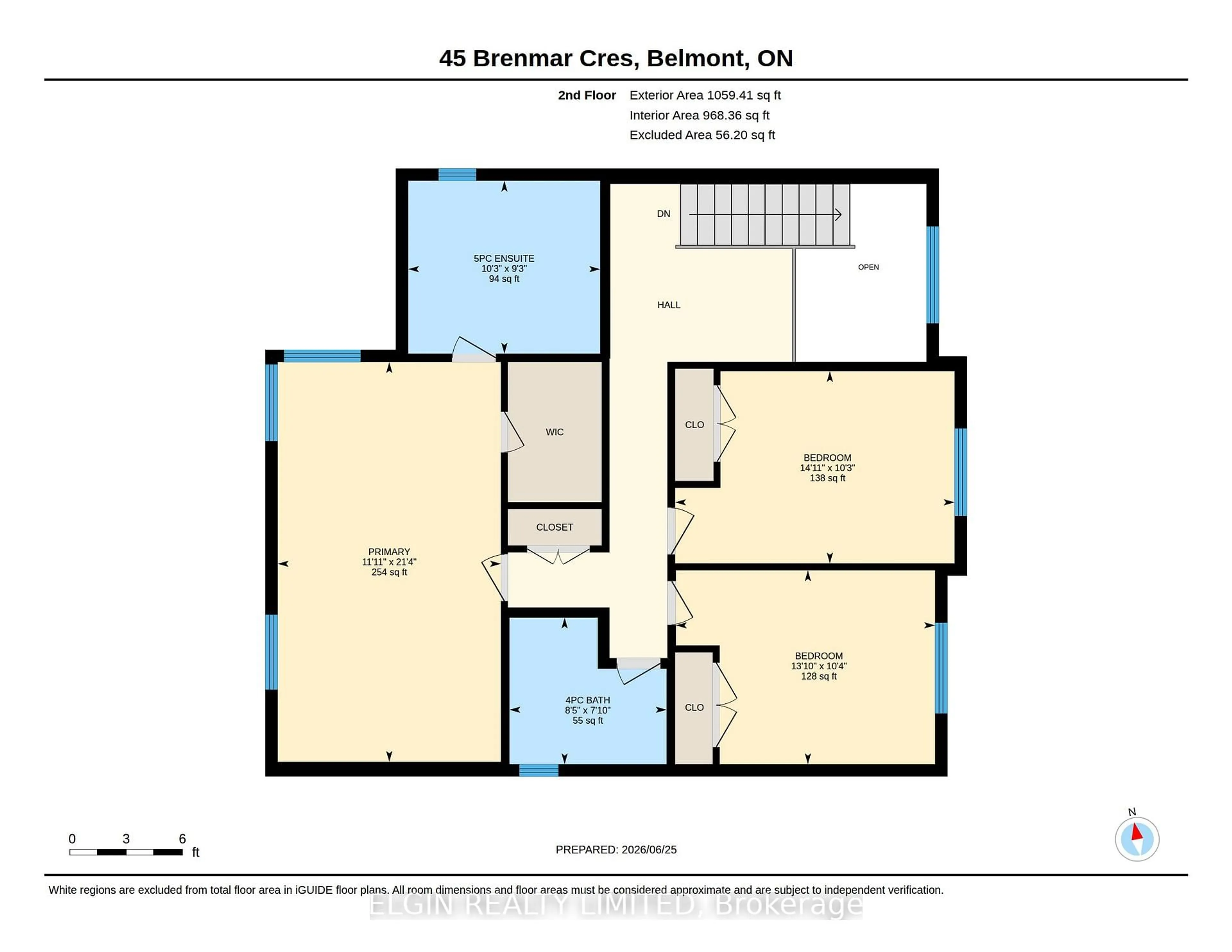 Floor plan for 45 Brenmar Cres, Central Elgin Ontario N0L 1B0