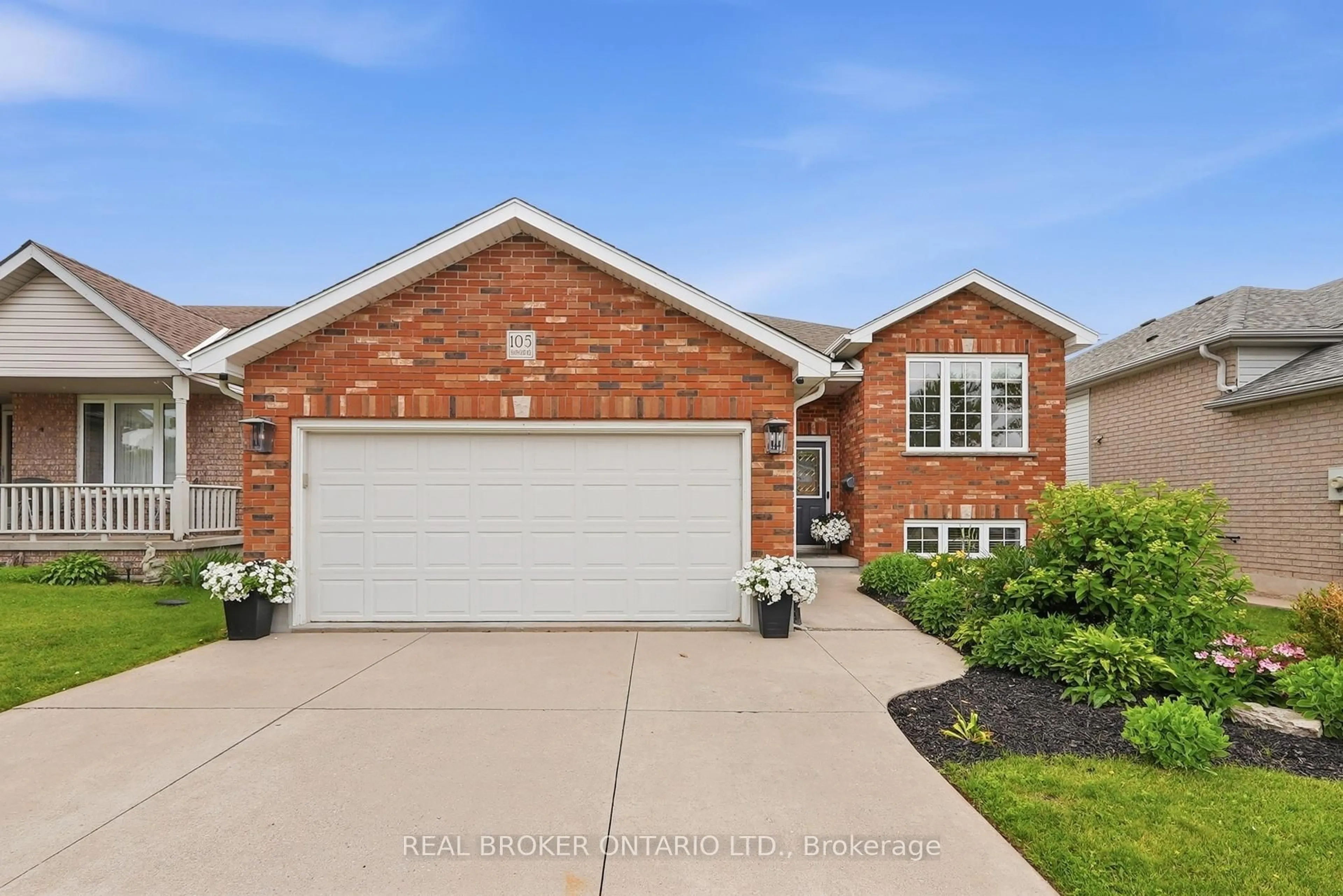 Home with brick exterior material, street for 105 Harwood Rd, Cambridge Ontario N1S 4R9