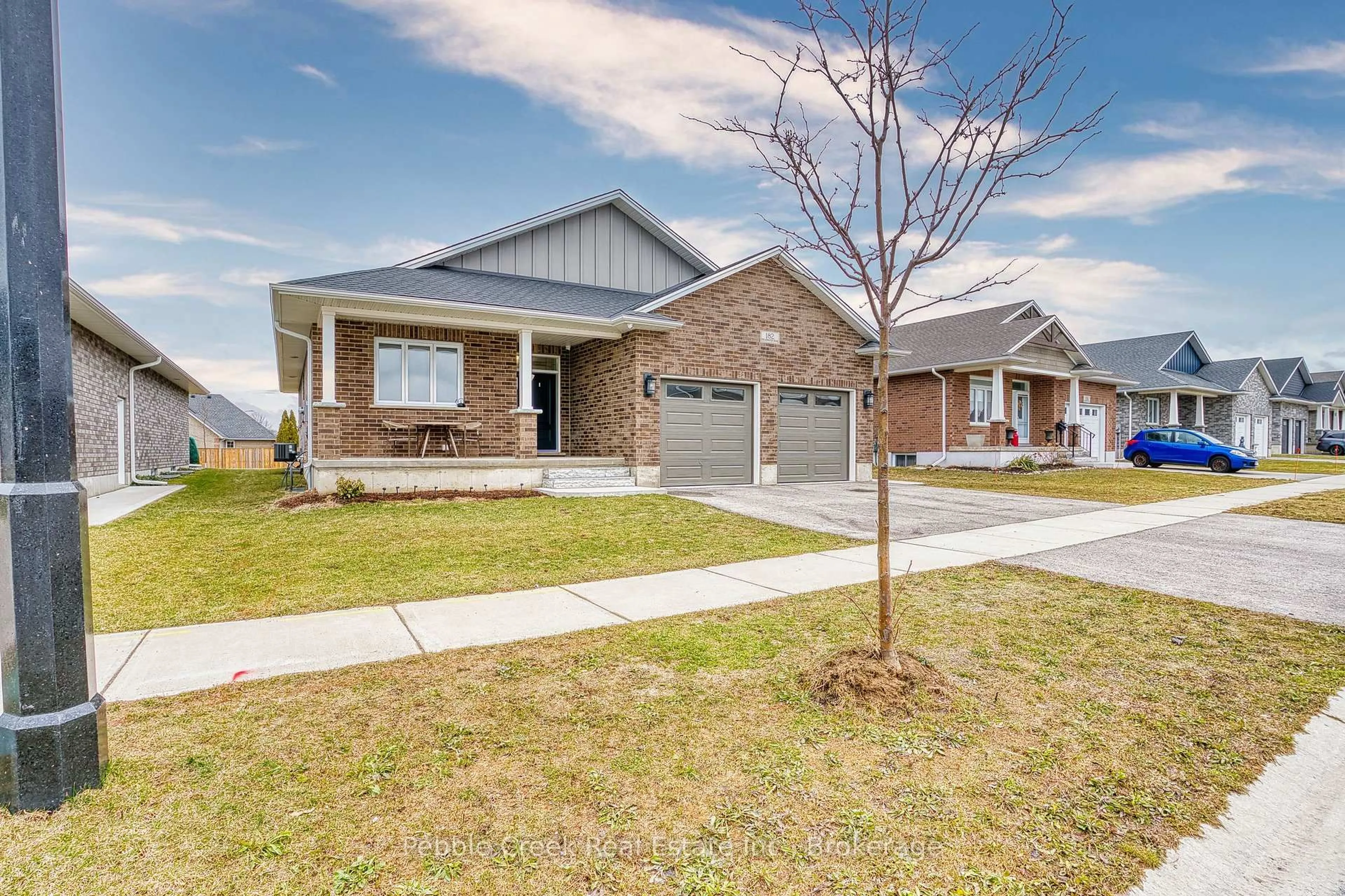 Home with brick exterior material, street for 182 Shearwater Tr, Goderich Ontario N7A 0C3
