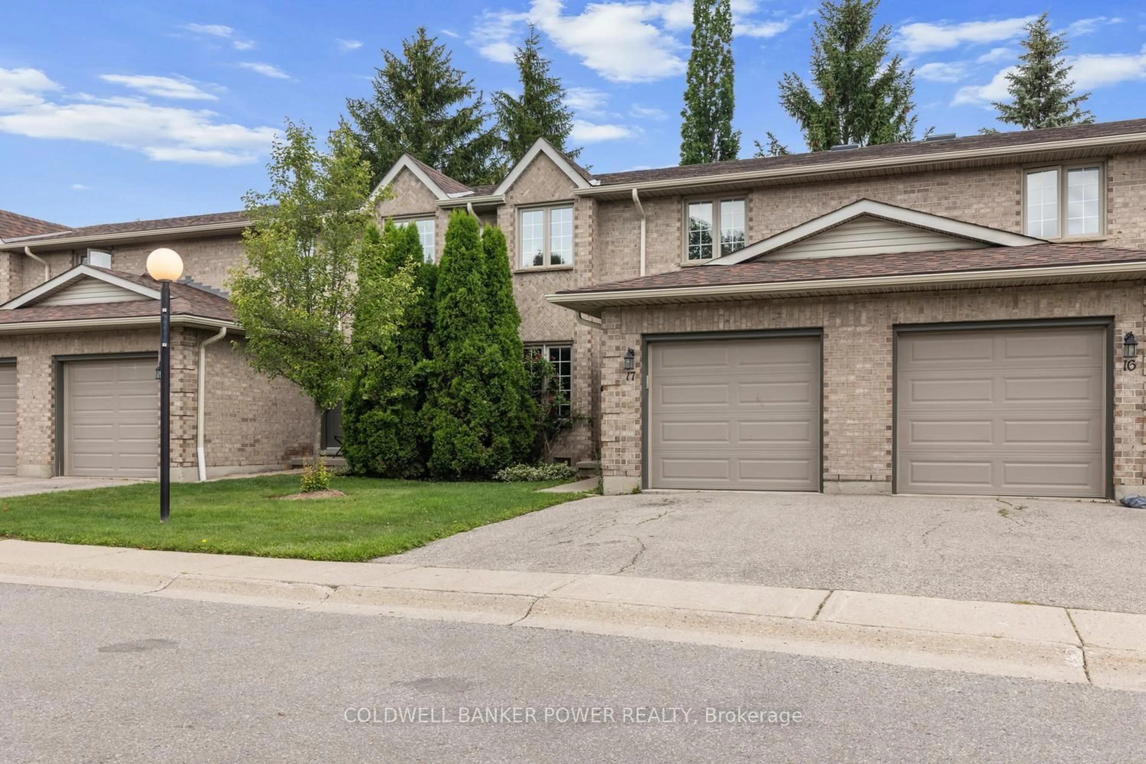 A pic from outside/outdoor area/front of a property/back of a property/a pic from drone, street for 340 Ambleside Dr #17, London North Ontario N6G 4Y5