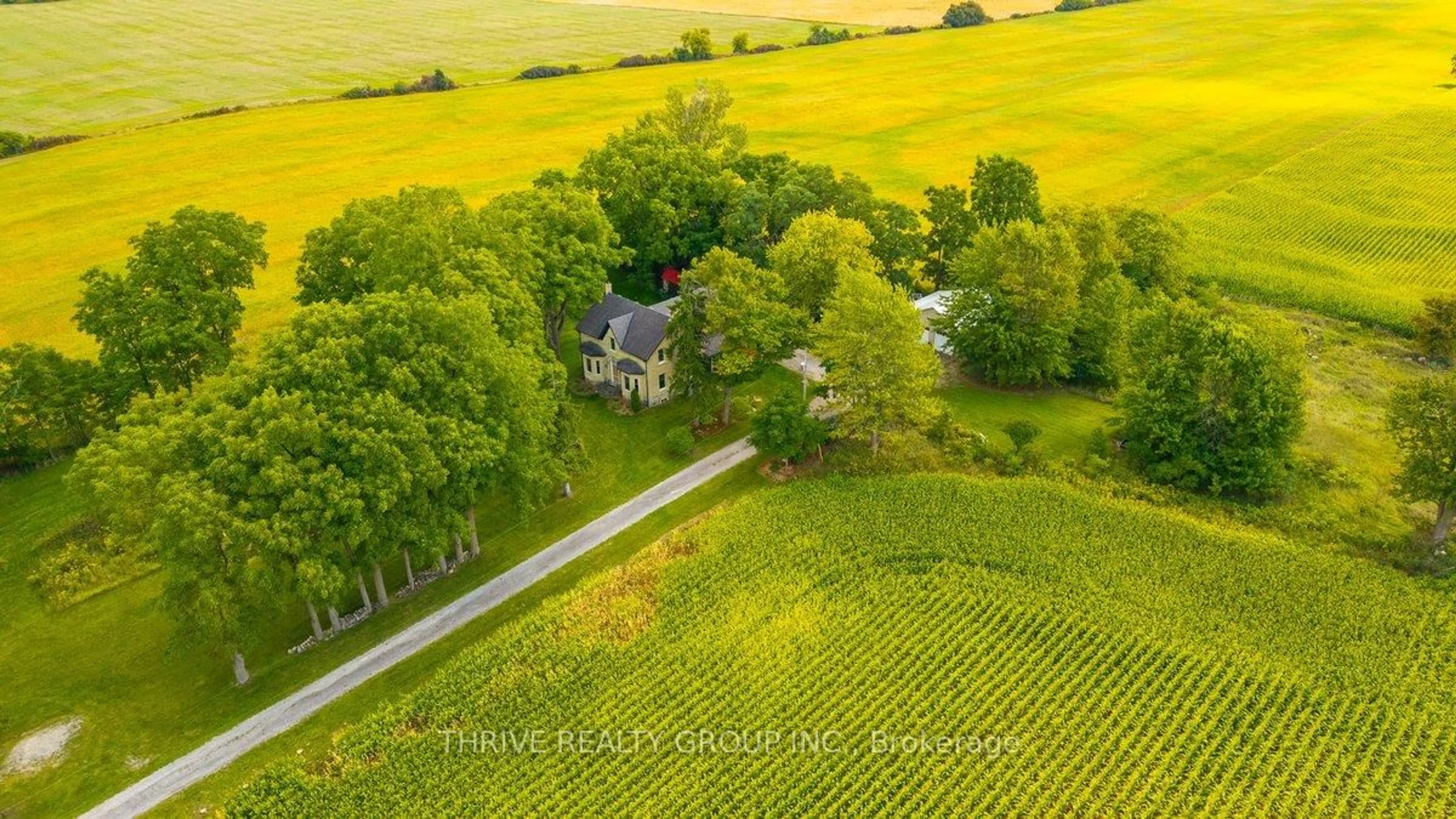 A pic from outside/outdoor area/front of a property/back of a property/a pic from drone, street for 8567 Revere Dr, Lucan Biddulph Ontario N0M 1V0