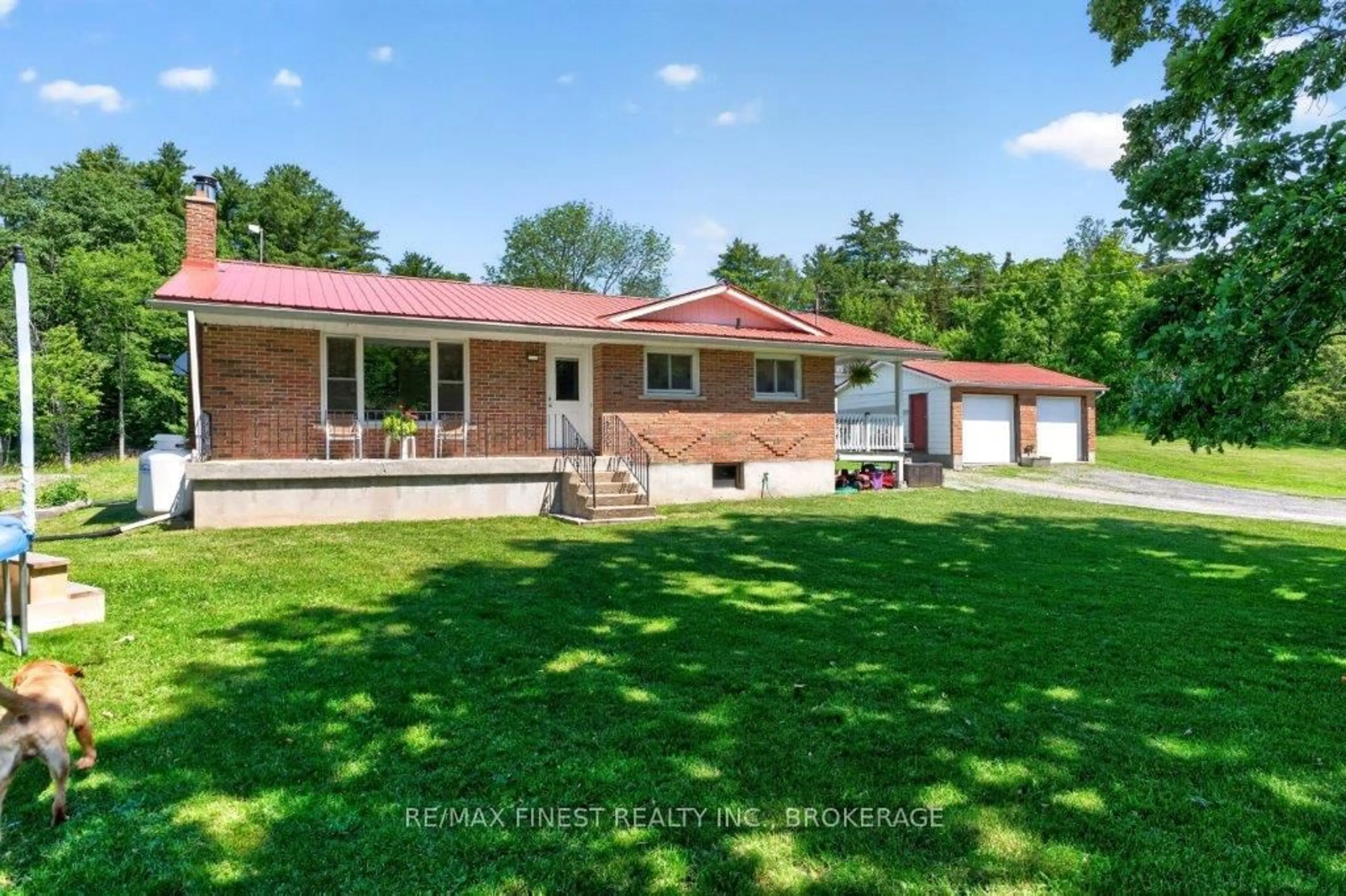 A pic from outside/outdoor area/front of a property/back of a property/a pic from drone, unknown for 7055 Battersea Rd, Battersea Ontario K0H 1H0